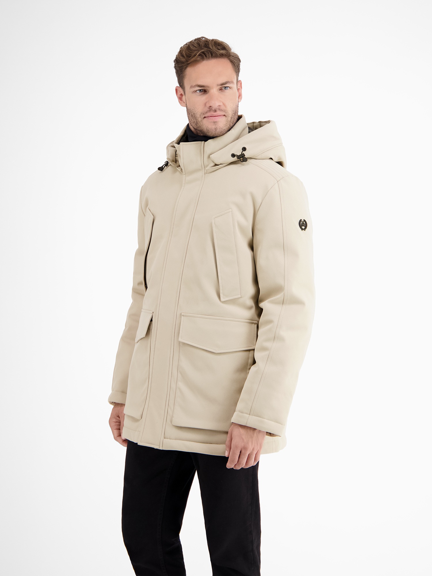 LERROS Parka »Gefütterter Winter-Parka mit Funktionen« mit Kapuze