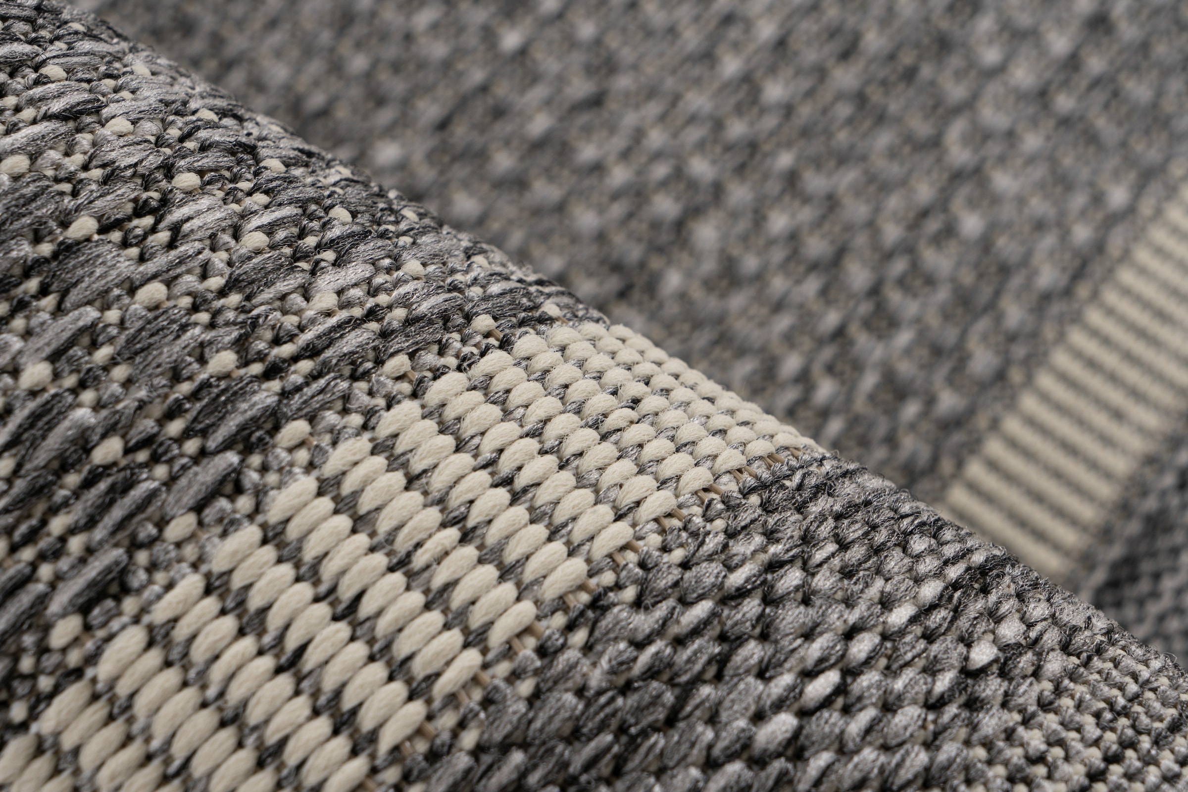 Kayoom Tapis »Nibru 325« Rectangulaire 5 mm Höhe Flachgewebe, In- und Outdoor geeignet, schnell trocknend