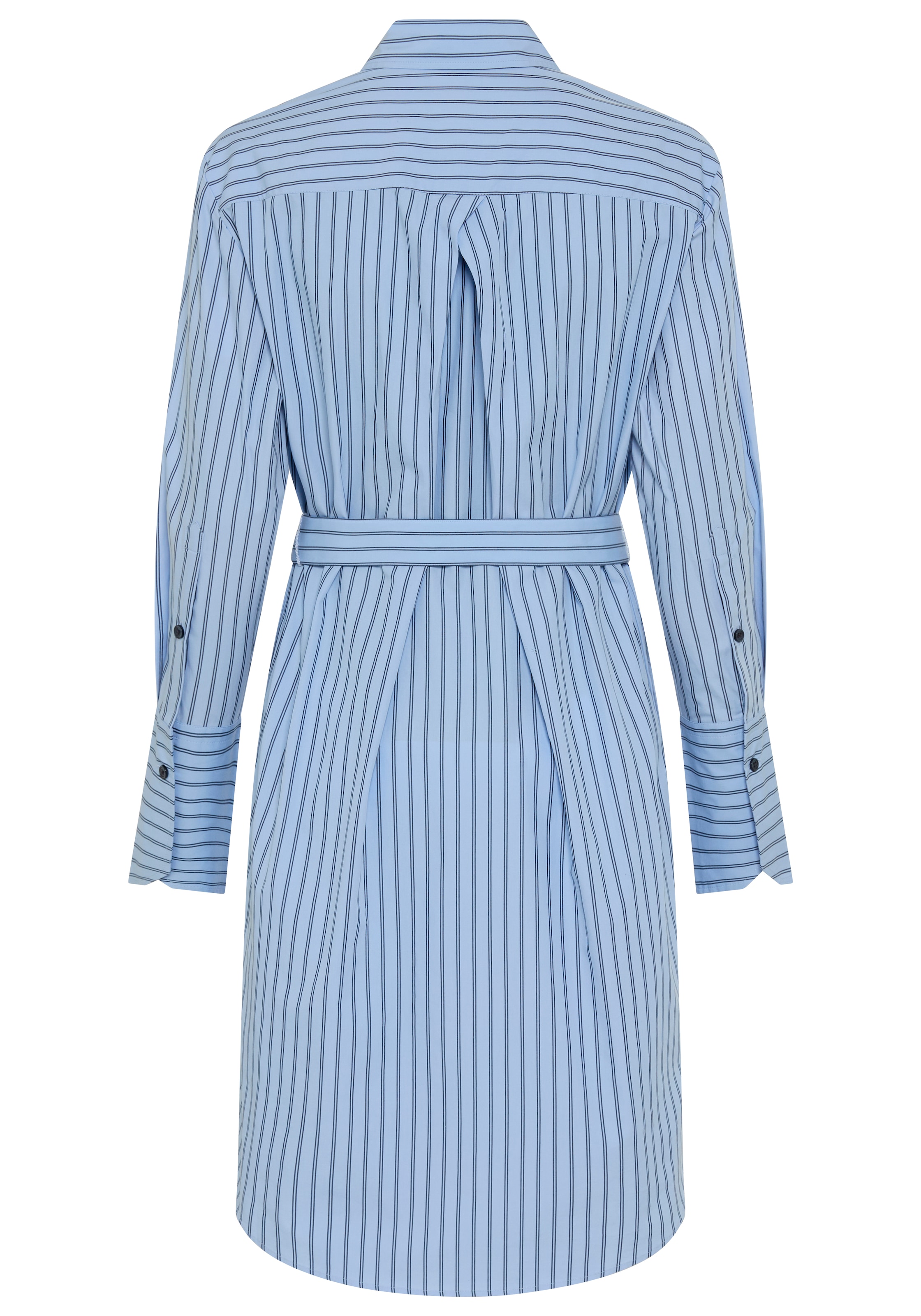 BOSS ORANGE Robe chemisier »Delegant Premium Damenmode« avec ceinture, longueur midi