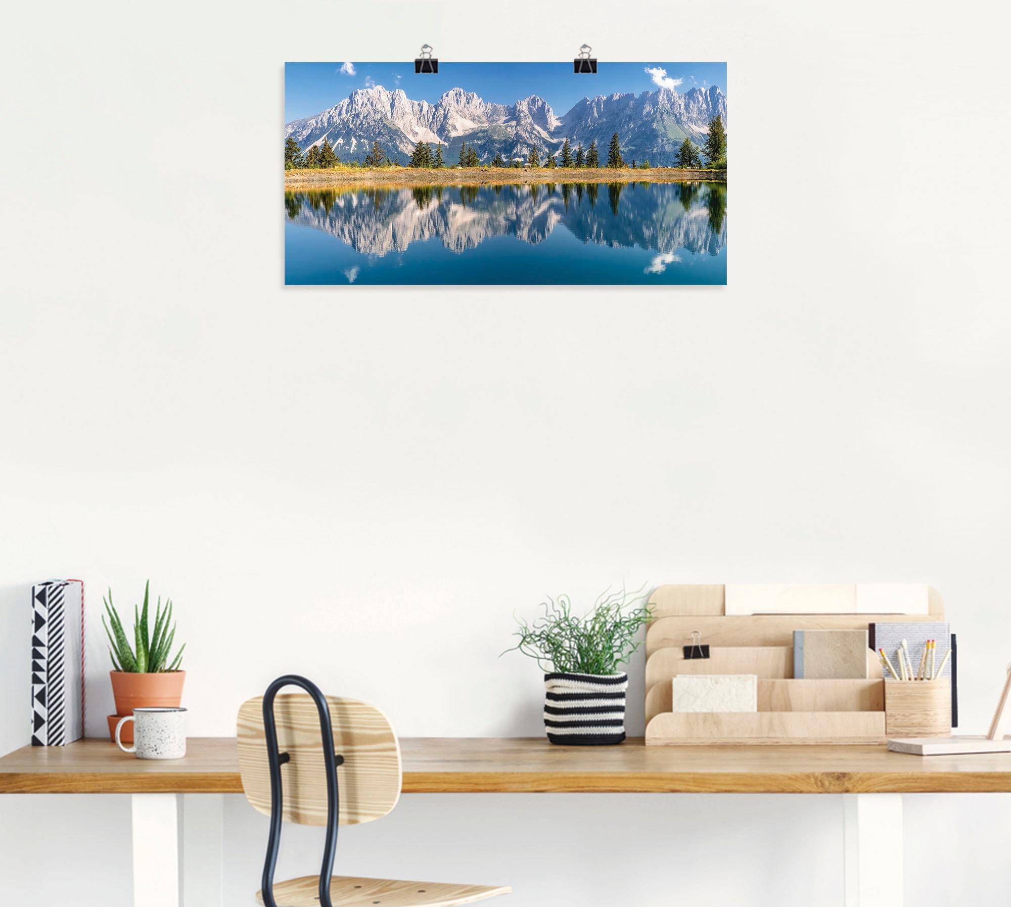 Artland Wandbild »Kaisergebirge Tirol« Berge & Alpenbilder 1 Stk. tlg. als Alubild, Outdoorbild, Leinwandbild, Poster, Wandaufkleber