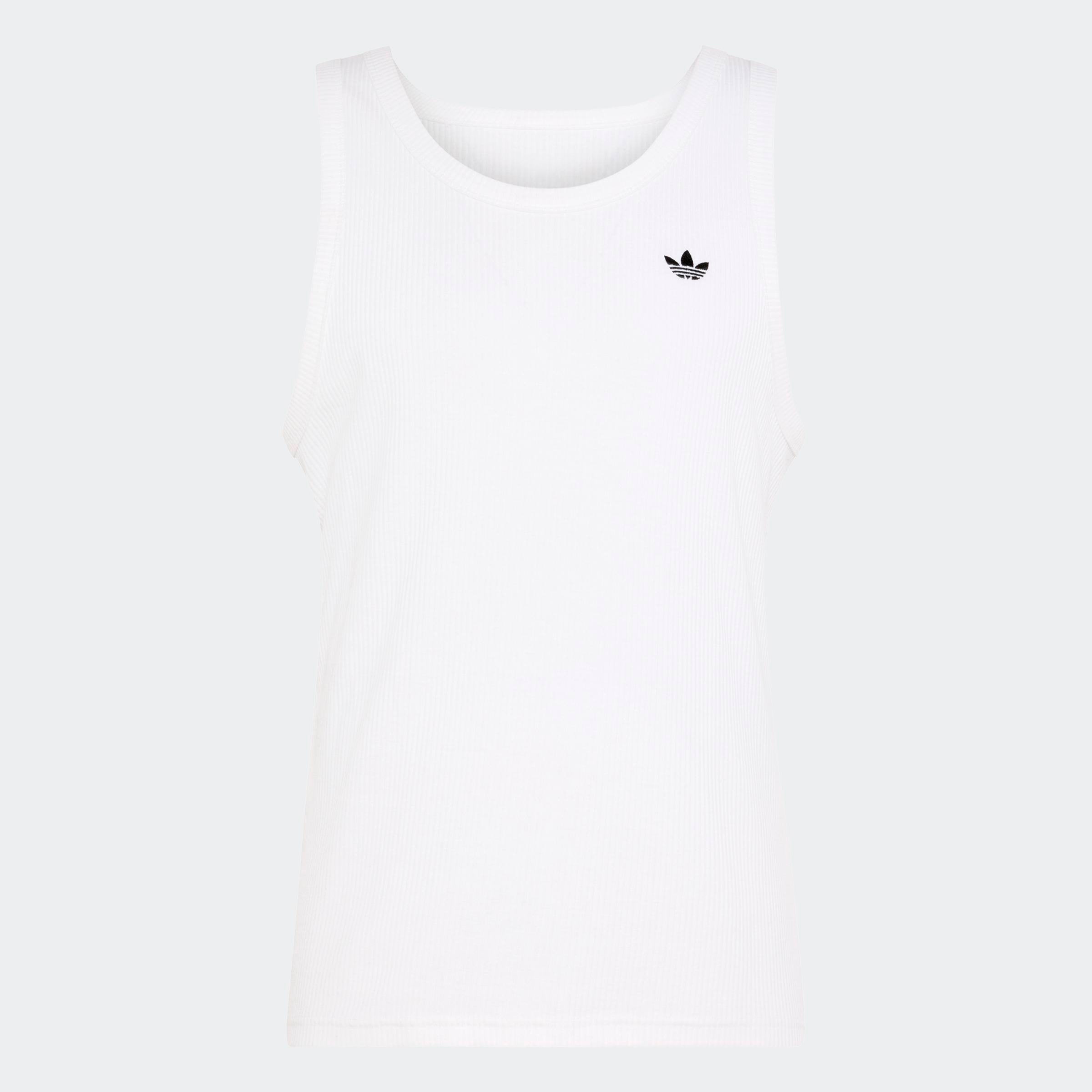 adidas Originals Tanktop »TREFOIL ESSENTIALS« mit Rundhalsausschnitt, ohne Verschluss, aus Baumwolle
