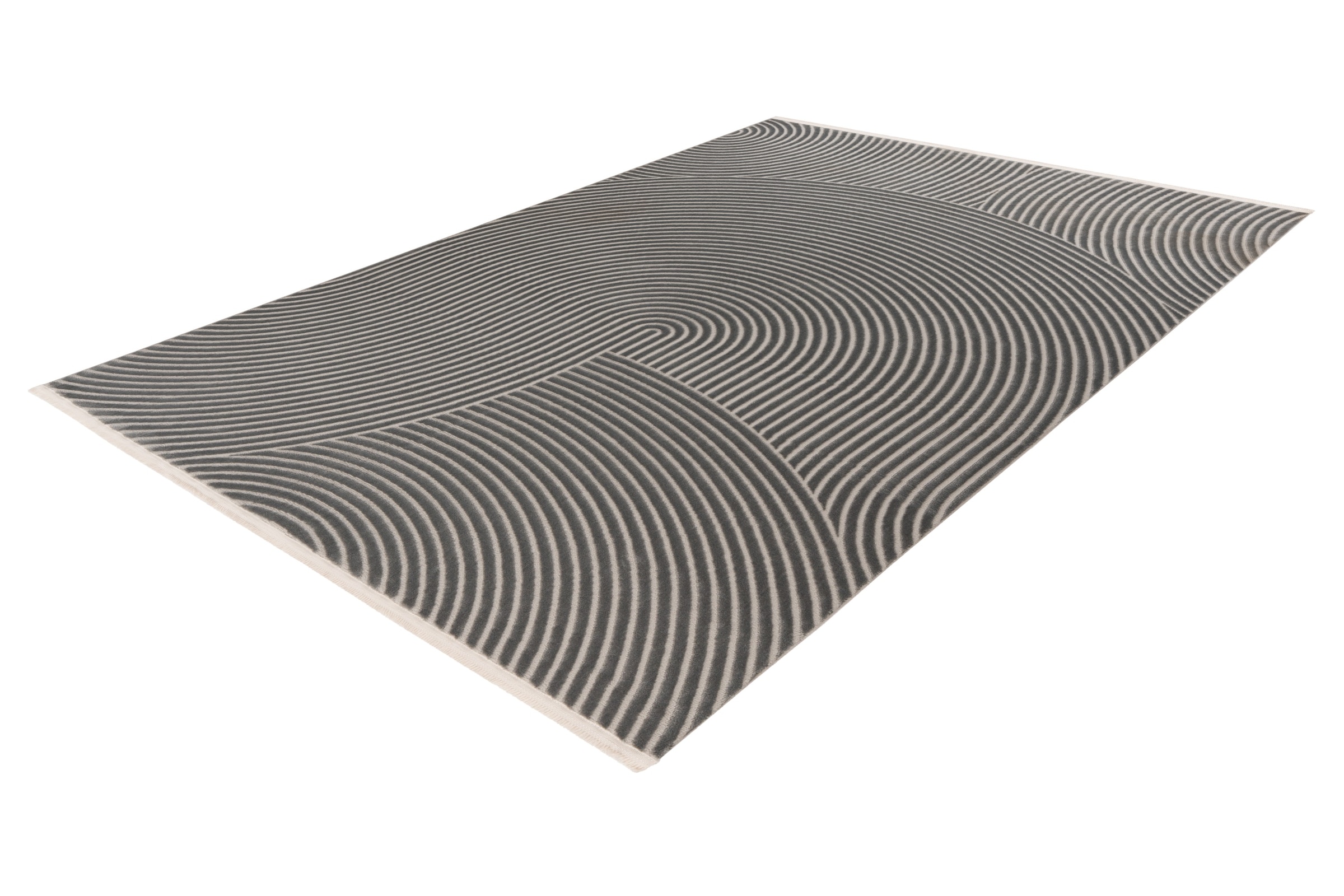 Kayoom Teppich »Stage 225« rechteckig 11 mm Höhe weicher Kurzflor, modernes Design, Wohnzimmer