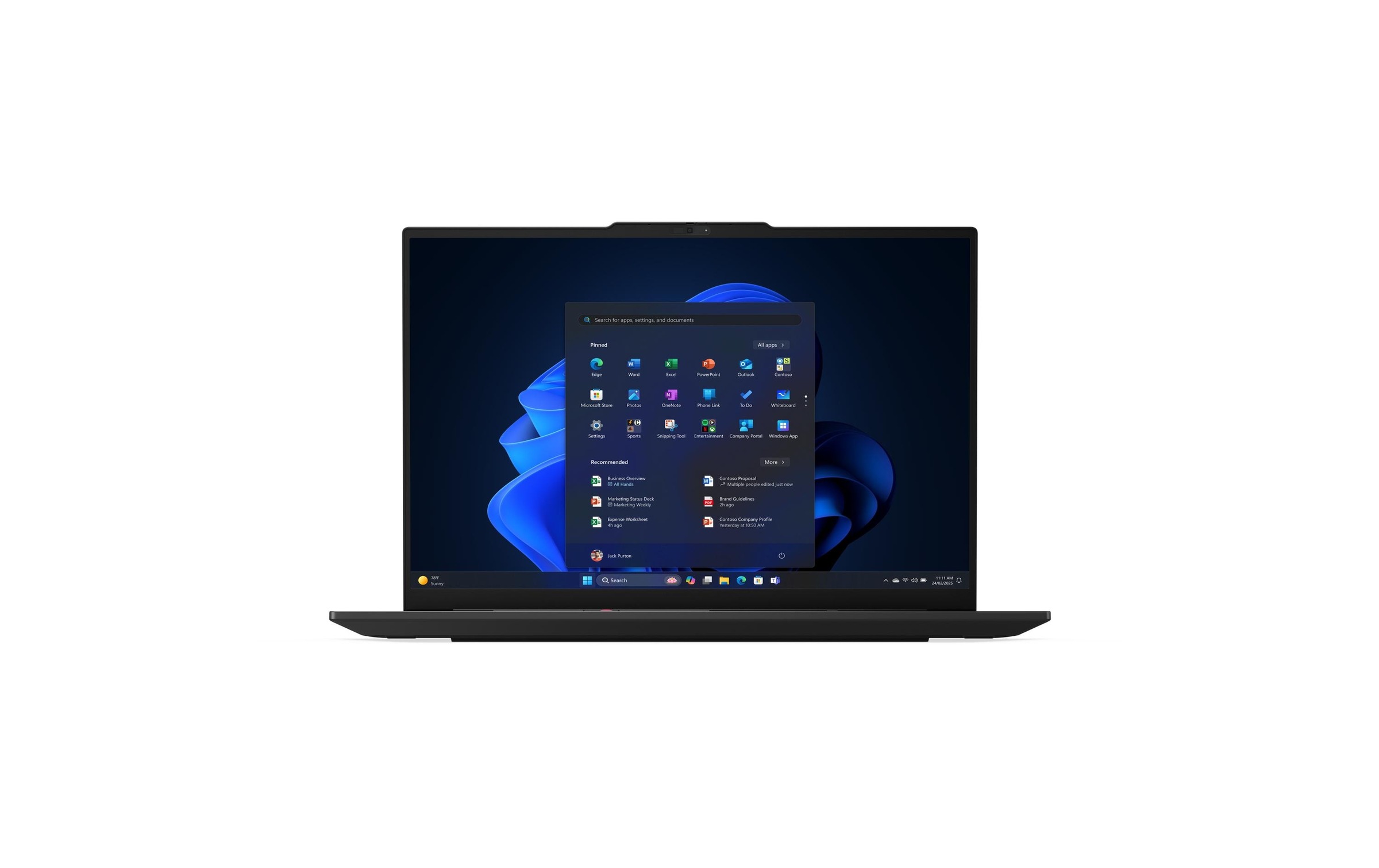 Lenovo Notebook »ThinkPad E16 Gen 3 (Intel)« / 16 ″ Intel Core Ultra 5 Integrierte NPU (Neural Processing Unit)