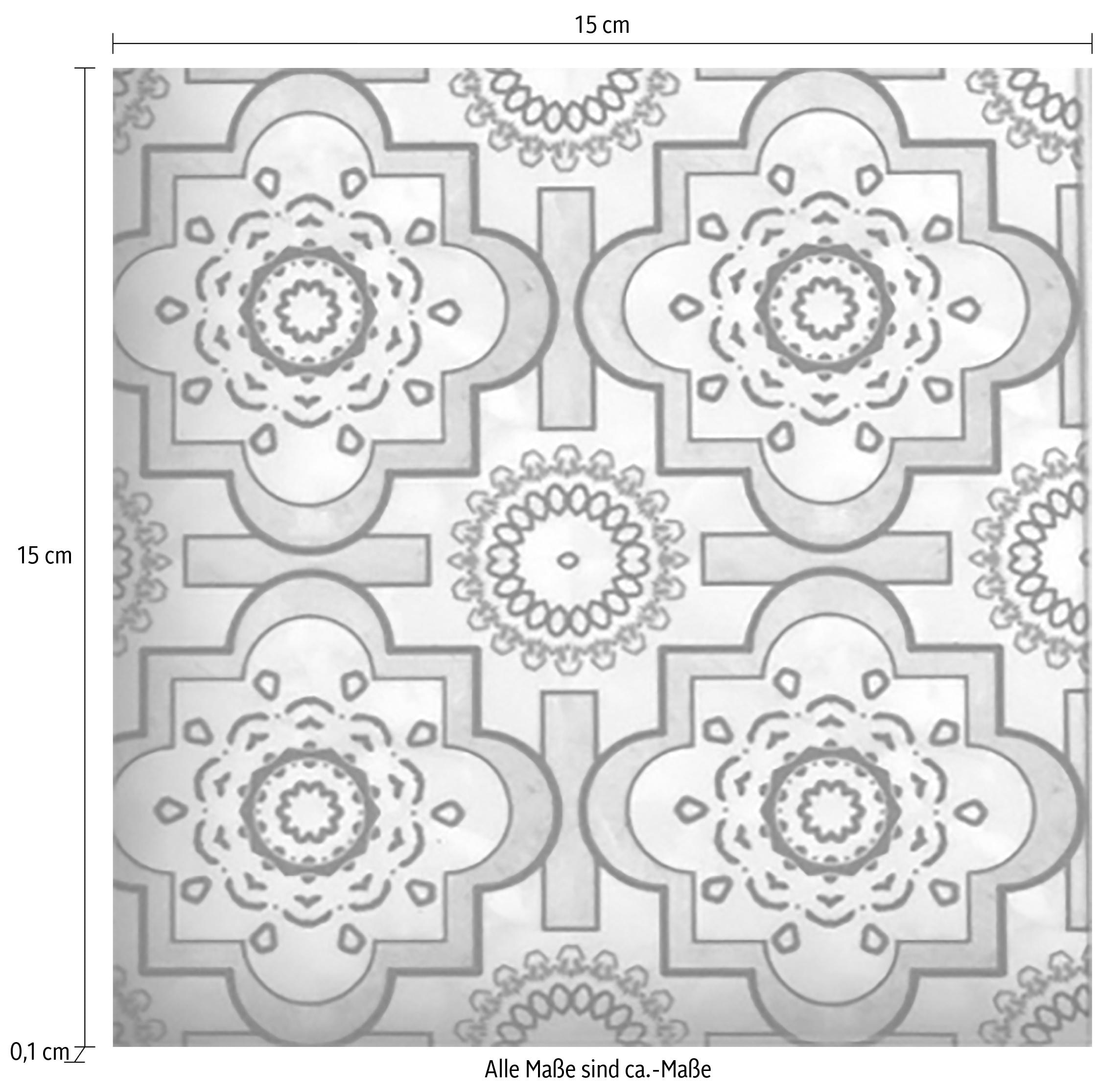 queence Fliesenaufkleber »Mosaik Muster« Stickerfliesen, selbstklebend, Sticker, 12er Set