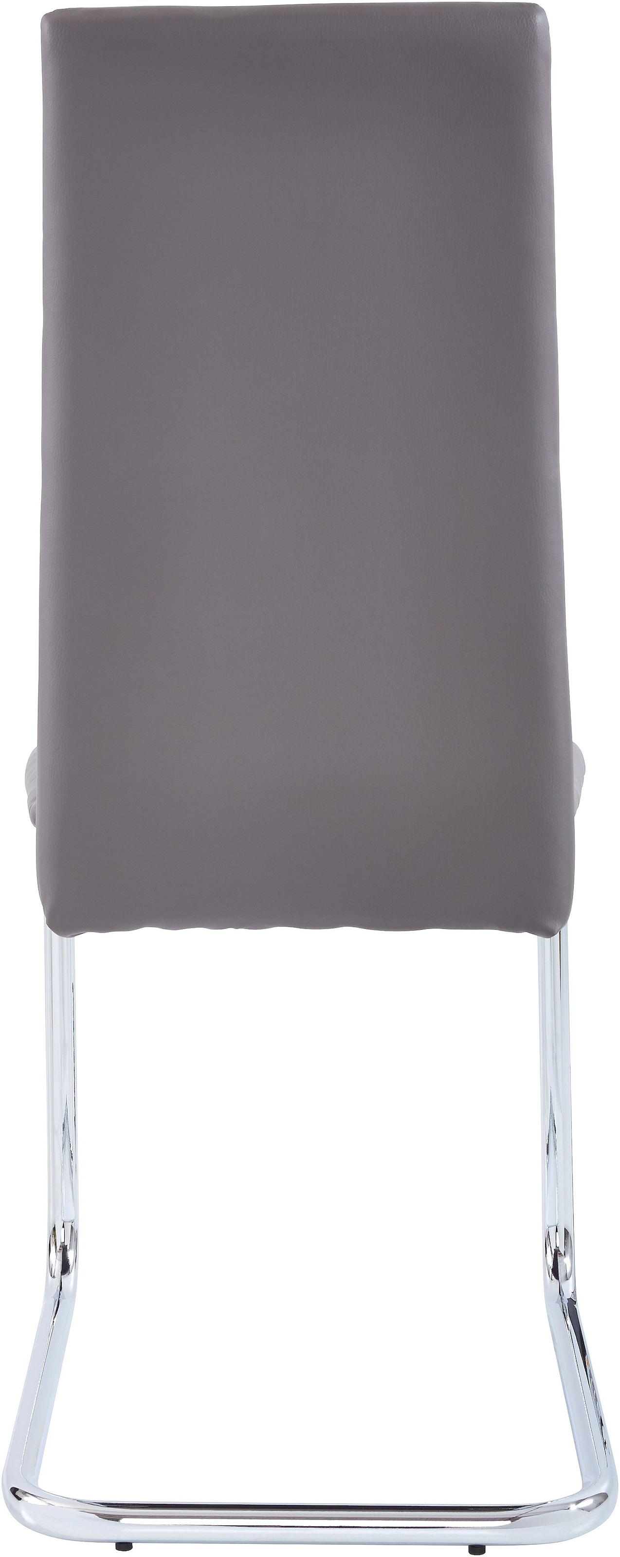 INOSIGN Chaise cantilever »Adora« (Set) 2 cuis(2 oder 4 Stück) Bezug in Kunstleder, verchromtes Metallgestell