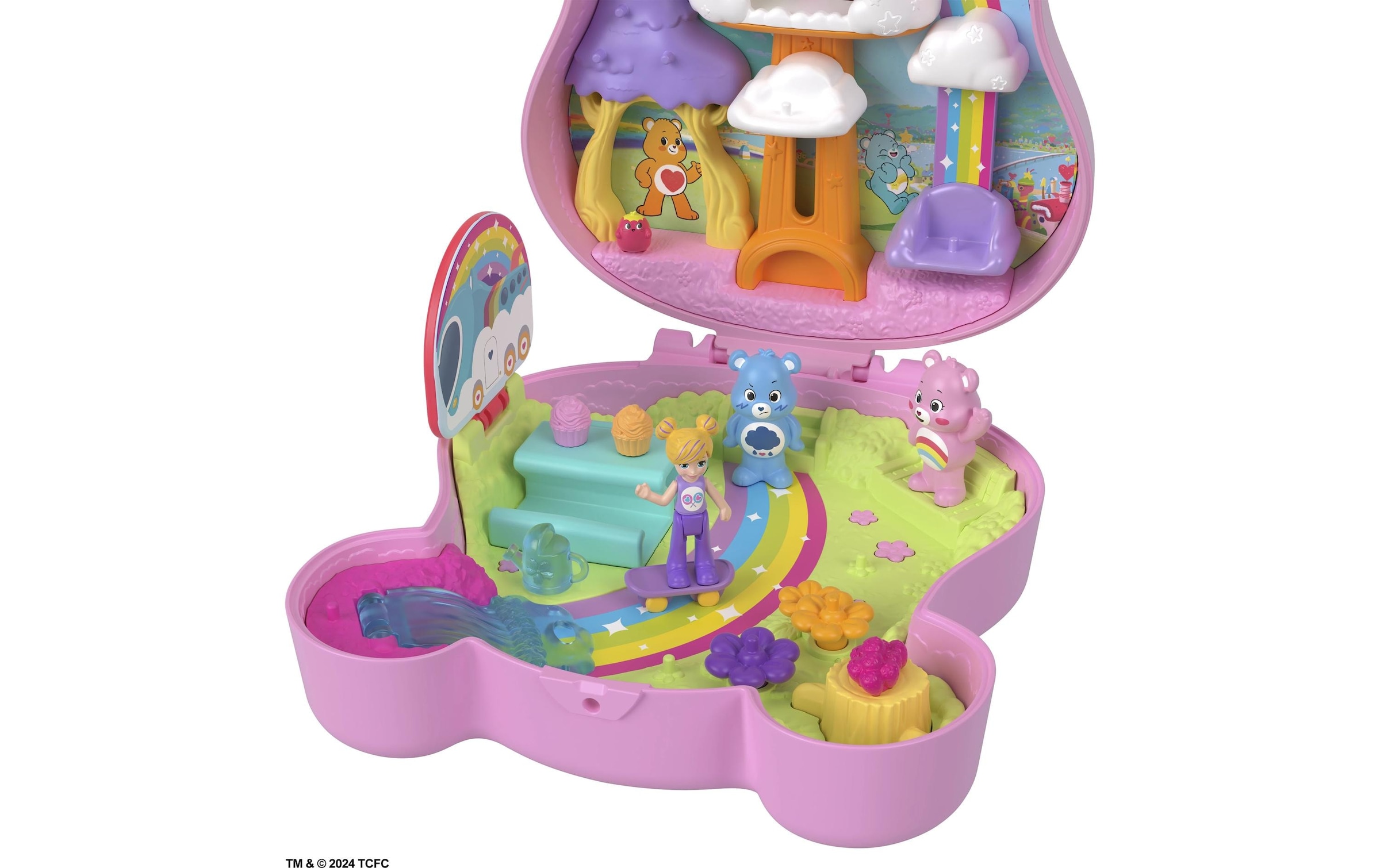 Polly Pocket Spiel »Glücksbärchis Schatulle«