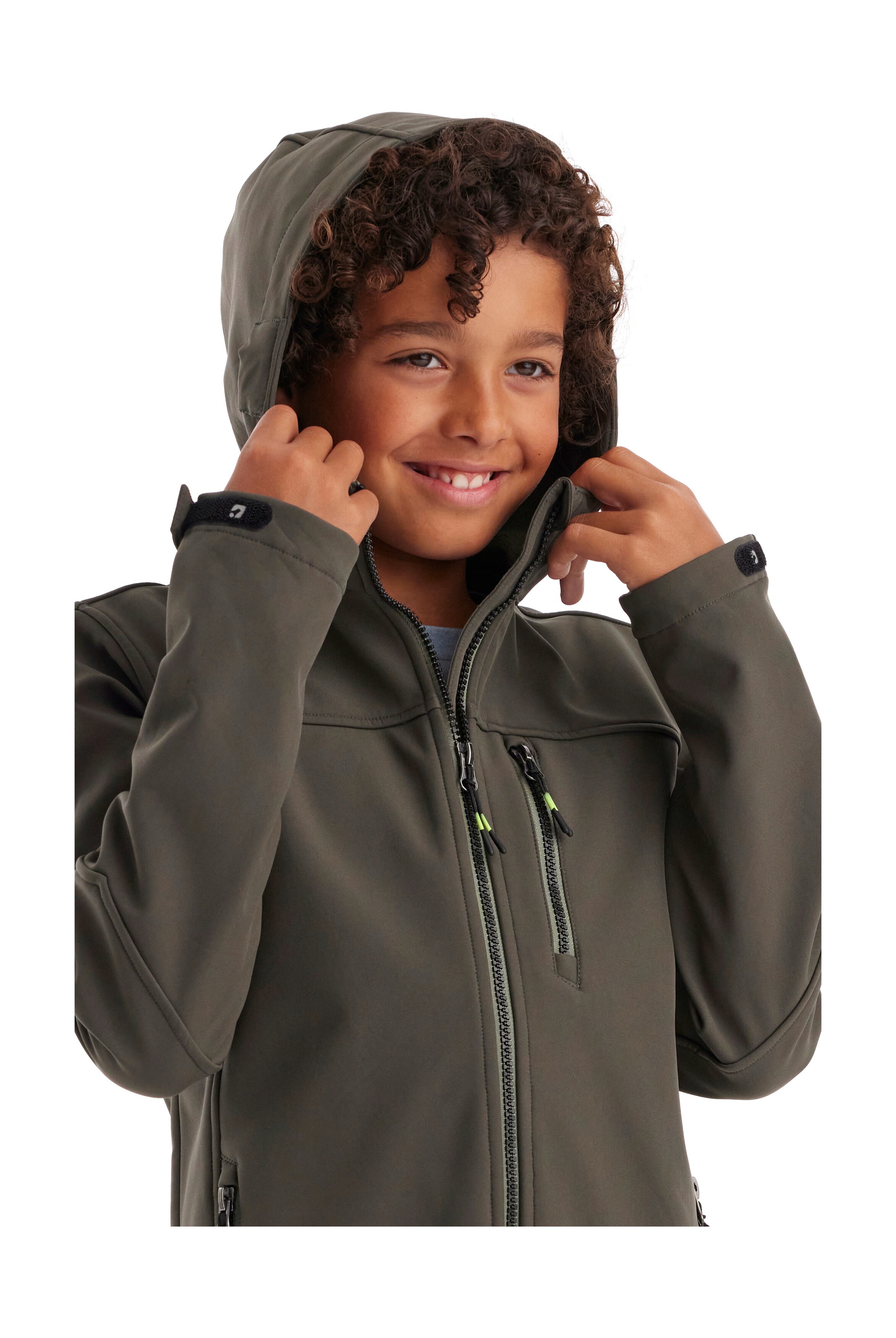 Killtec Veste softshell »Jungen Softshelljacke« veste softshell déperlante avec polaire et détails réglables