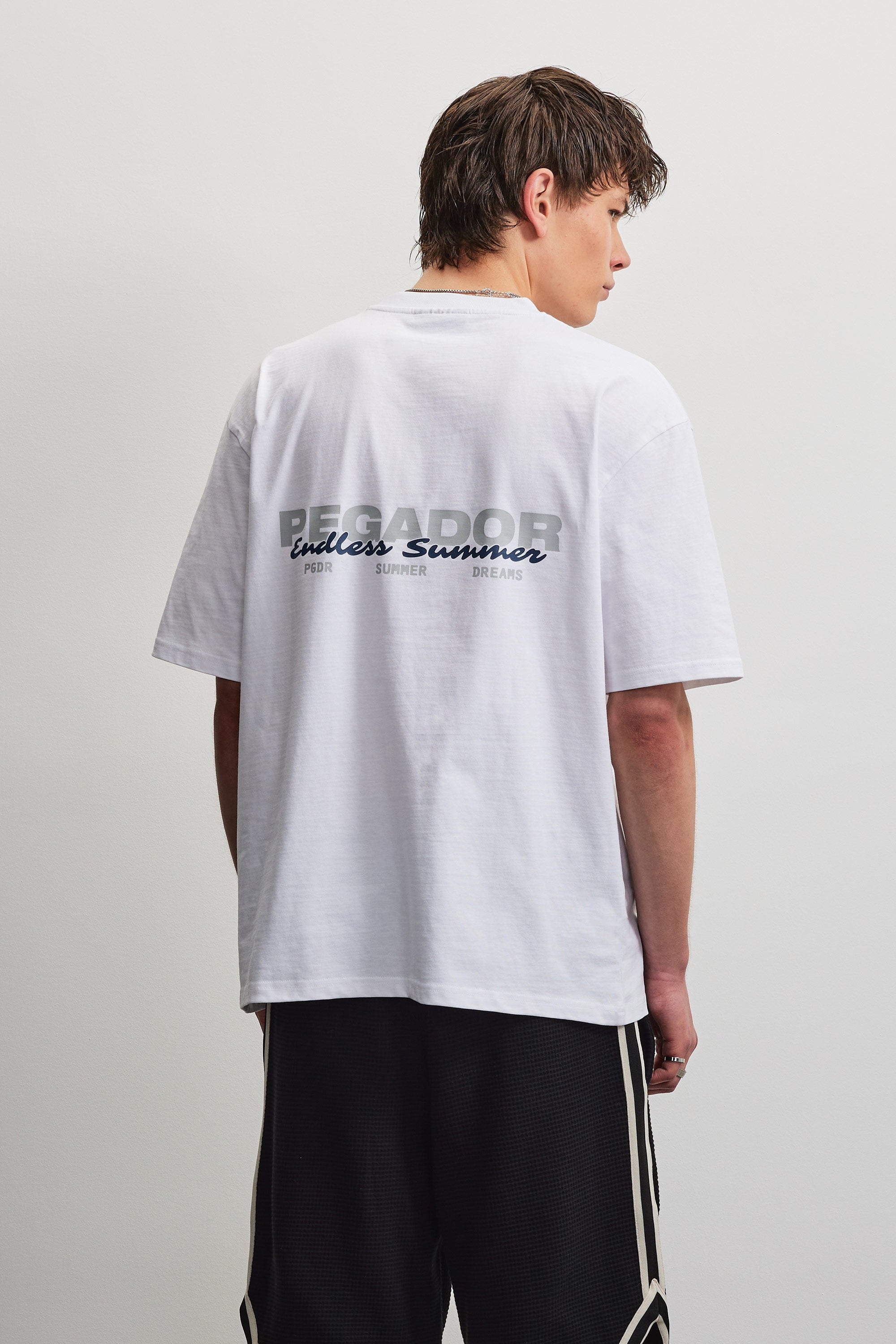 PEGADOR Shirt à col rond »TORRES OVERSIZED TEE«