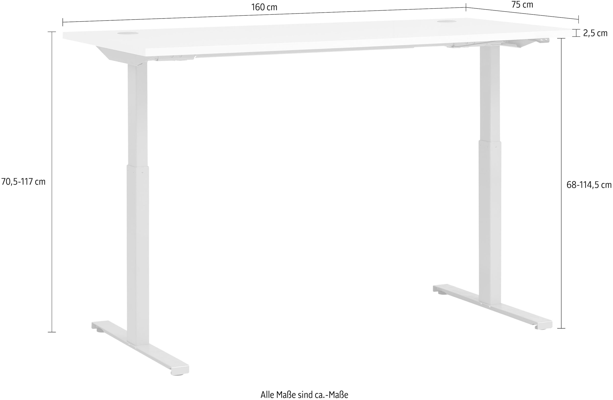 Schildmeyer Schreibtisch »Serie 1600«