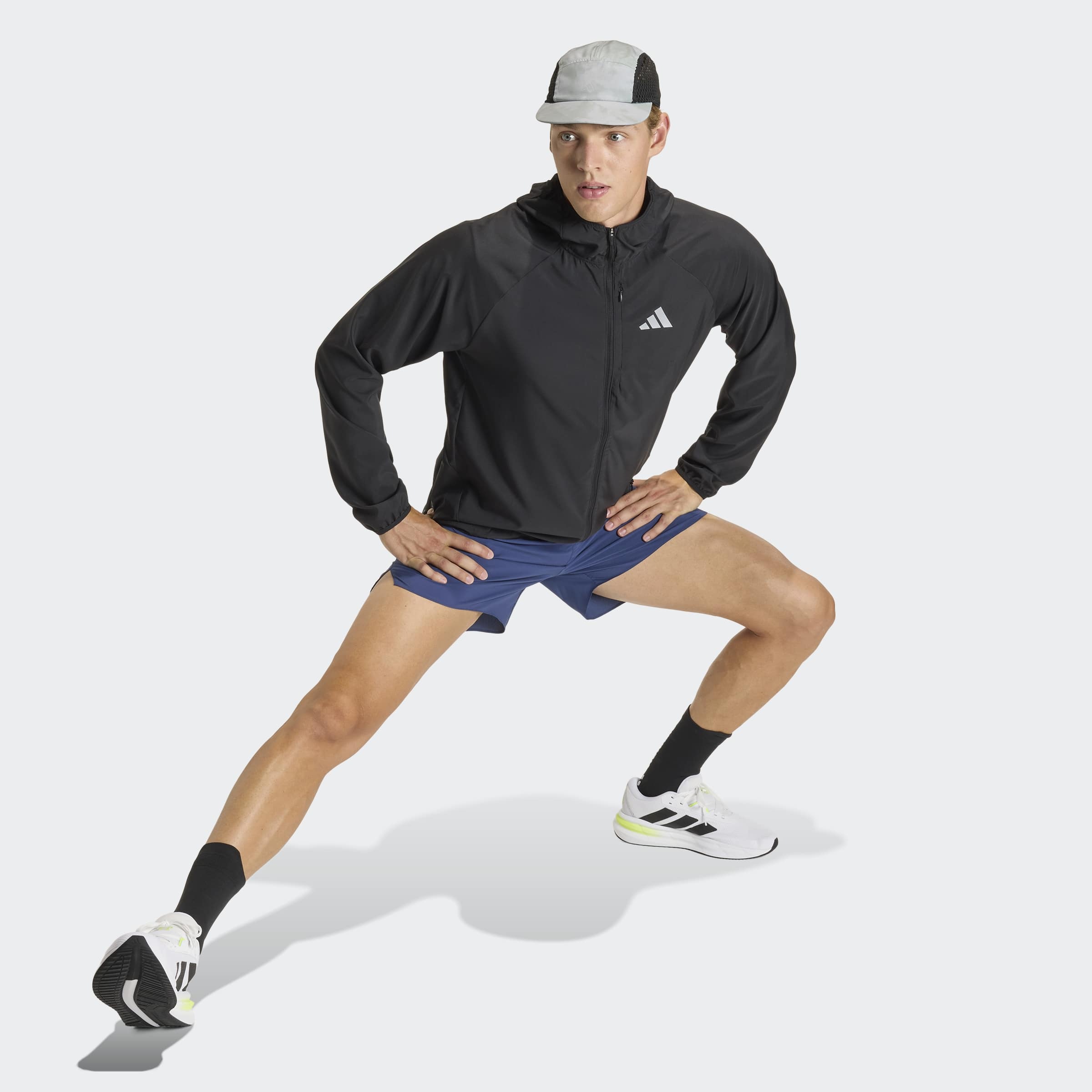 adidas Performance Veste de course à pied »ADI365 RUNNING ESSENTIALS« pour adultes, en polyester, style sportif