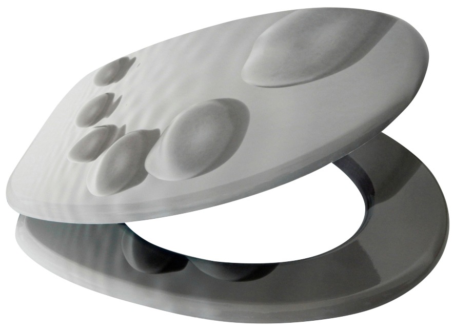 Sanilo Siège de WC »Black Stones«