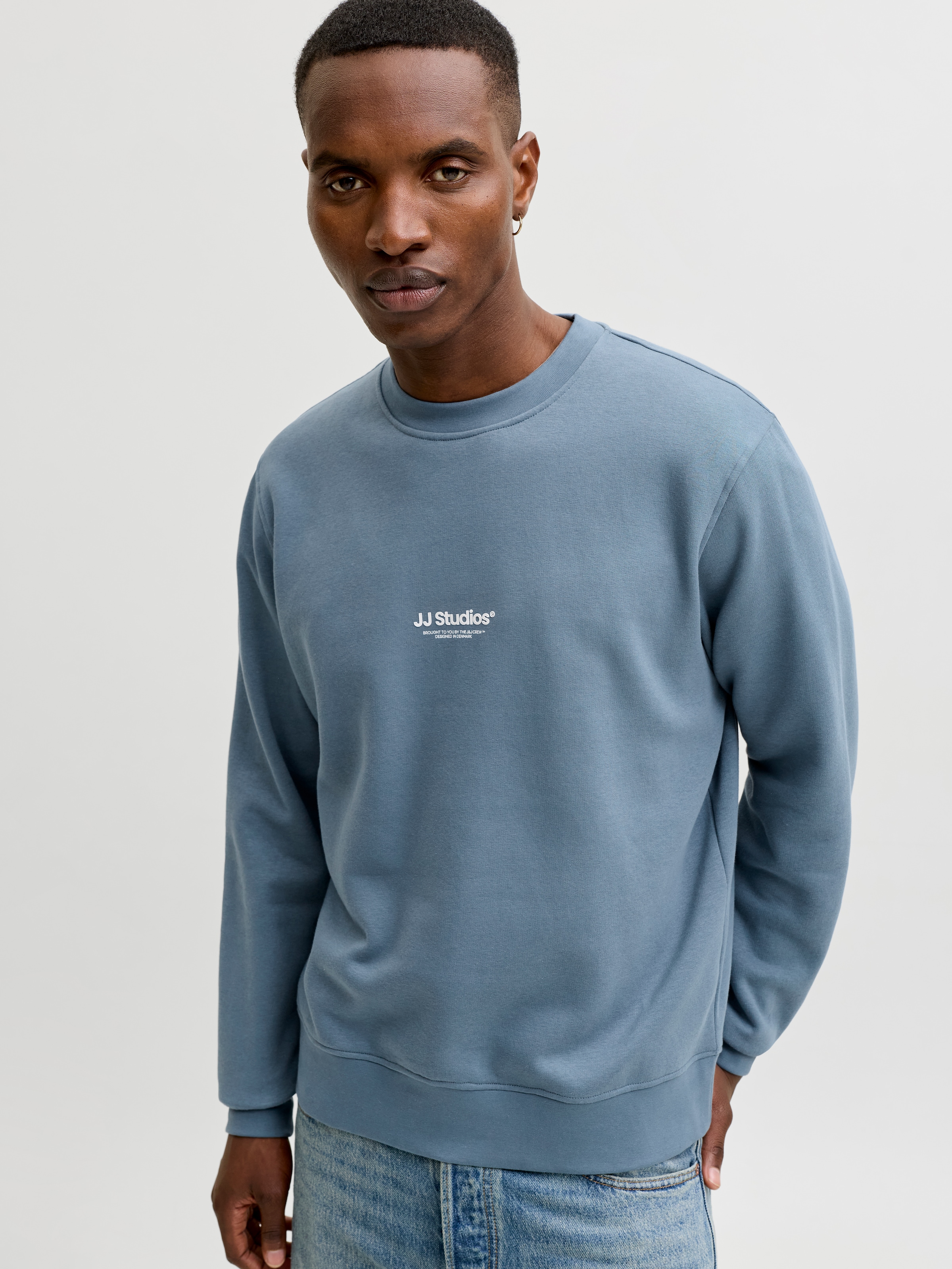 Jack & Jones Sweatshirt »JJESOHO SWEAT CREW NECK NOOS«, Baumwollmischung, relaxed fit
