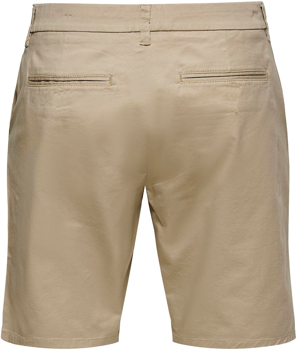 ONLY & SONS Short »ONSCAM LIFE SHORTS PK 8237«  mélange coton, coupe régulière