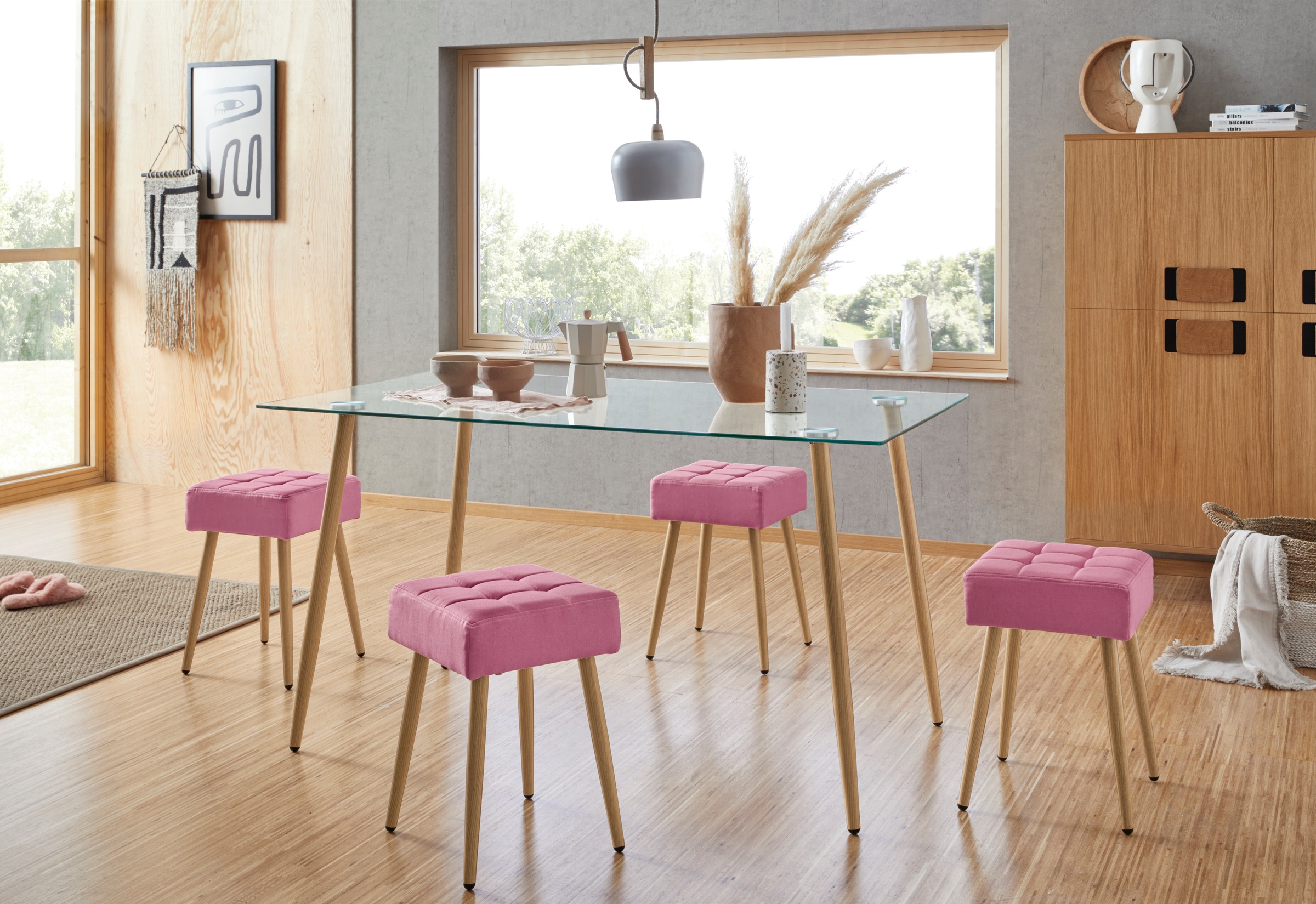 GOODproduct Glastisch »Miller« Breite 140 cm