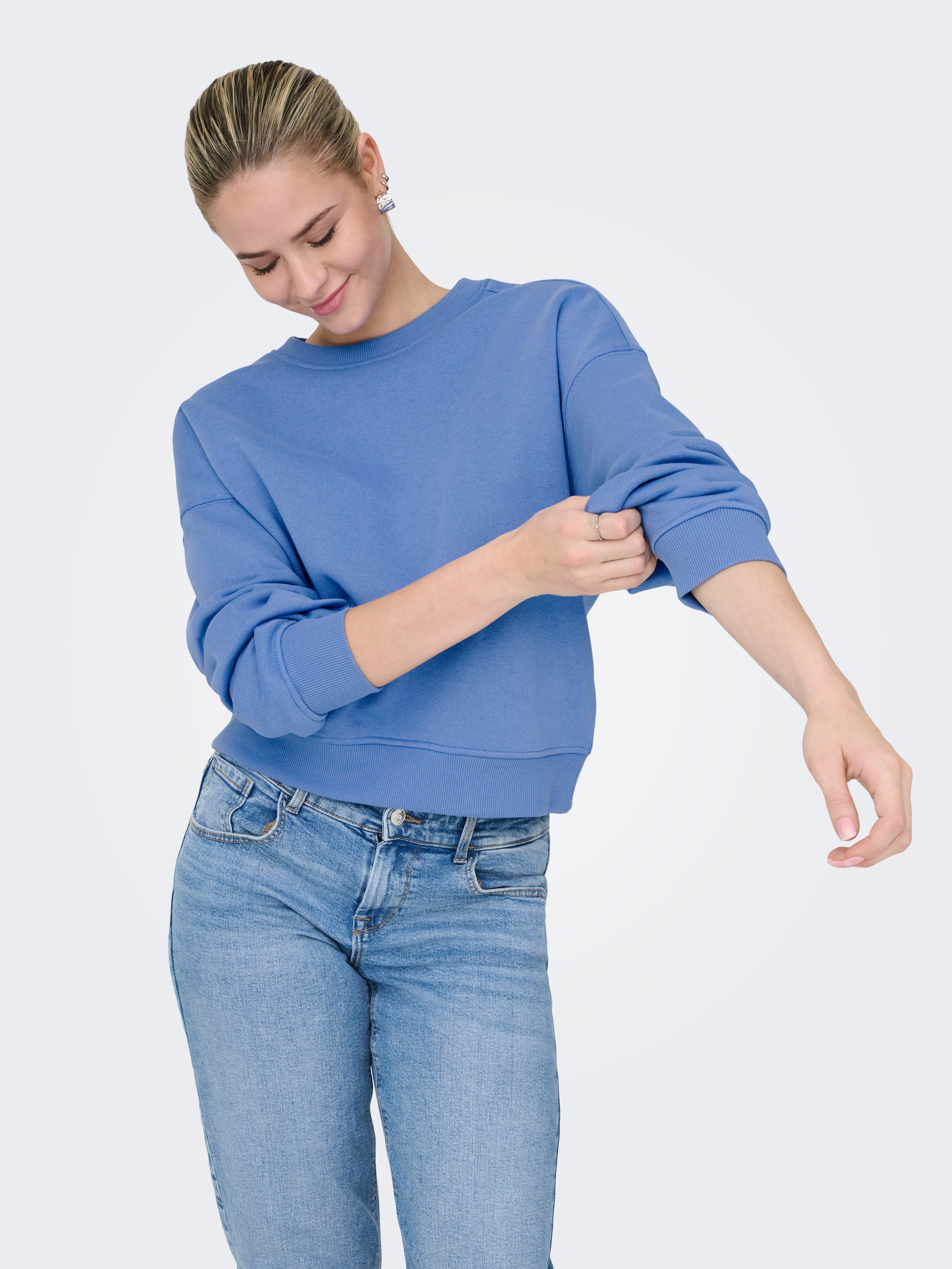 ONLY Sweatshirt »ONLBEST L/S CREW NECK SWT NOOS«
