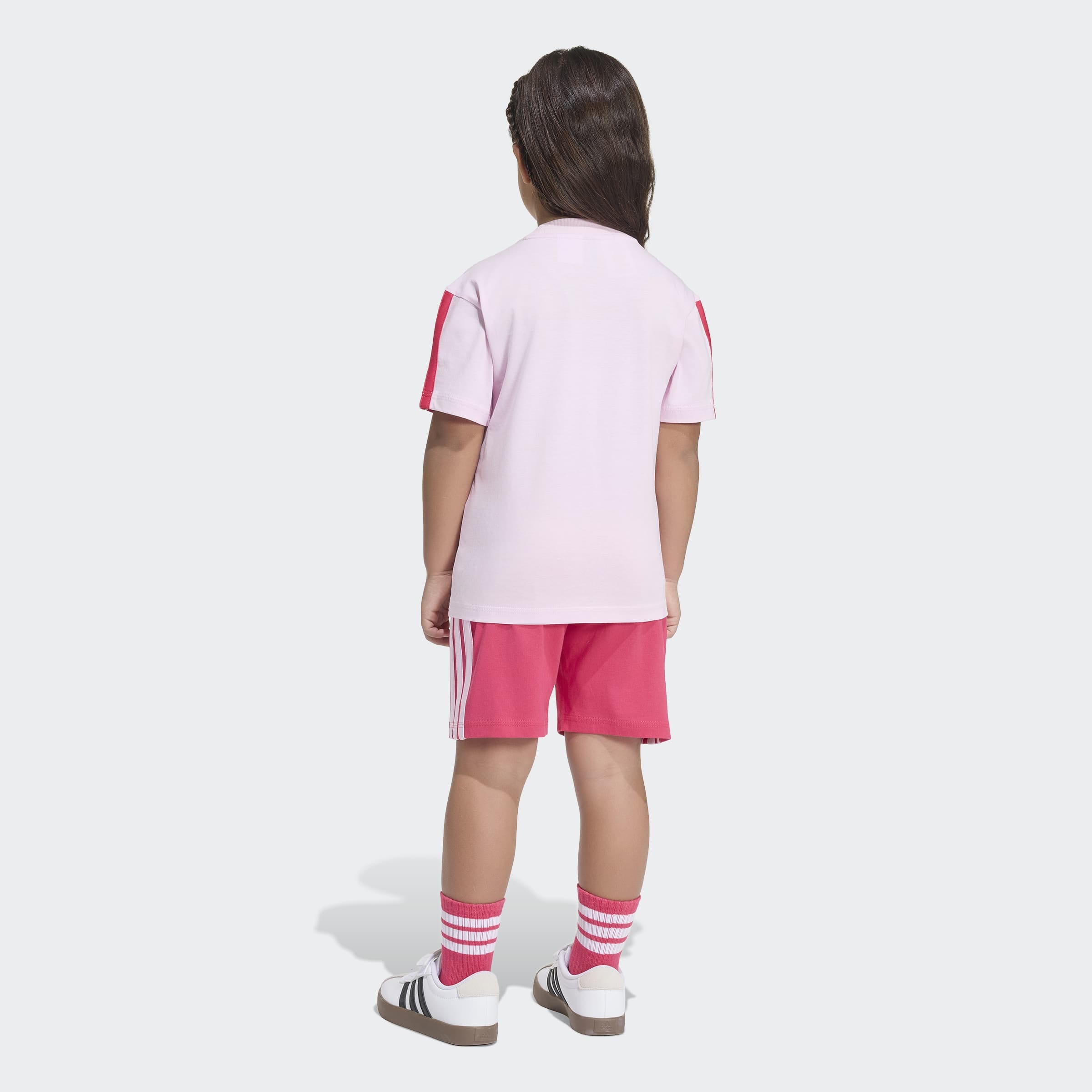 adidas Sportswear Combinaison d'entraînement »LK 3S T-SET 160« 2 pour enfants, en 2 pièces, en coton