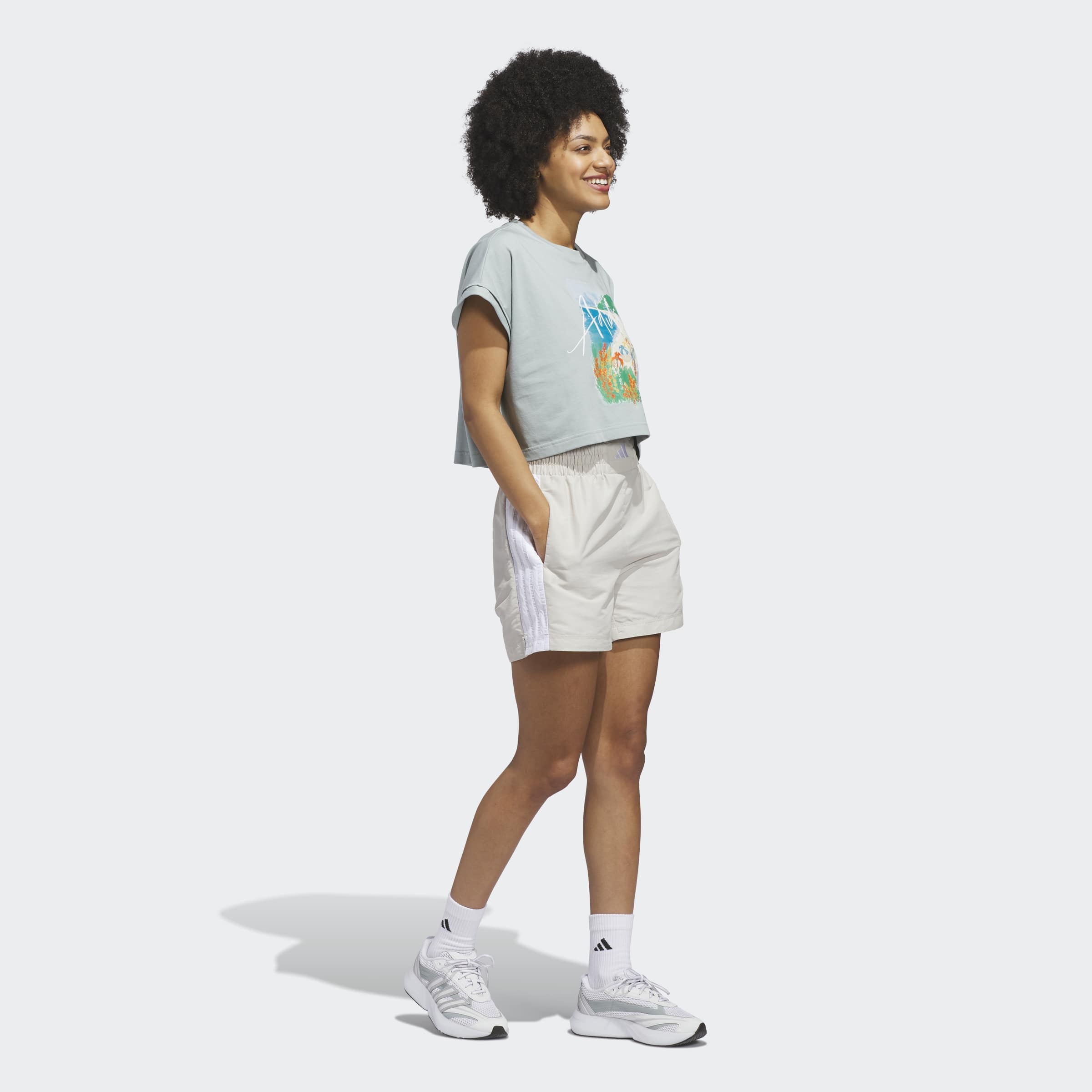 adidas Sportswear T-shirt »SUMMER ROMANCE GRAPHIC«
