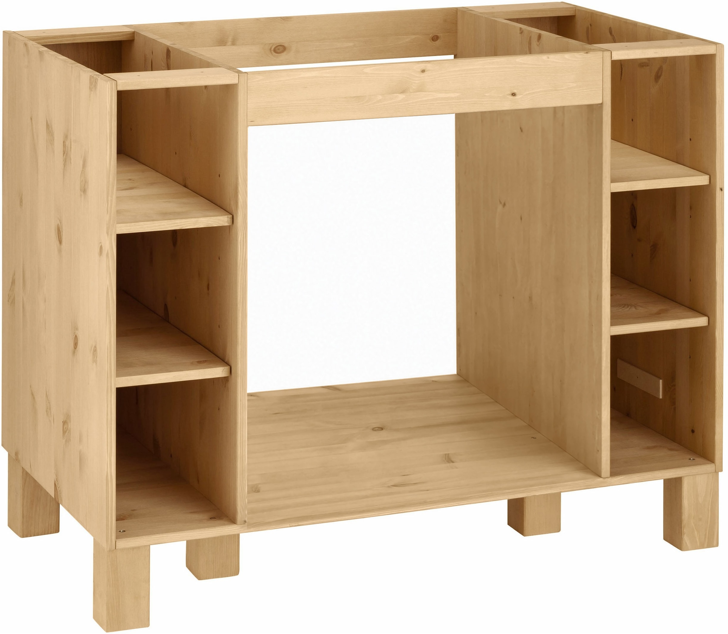 Home affaire Armoire encastrée pour cuisinière »Oslo« 100 cm de large, sans plan de travail, avec 6 étagères