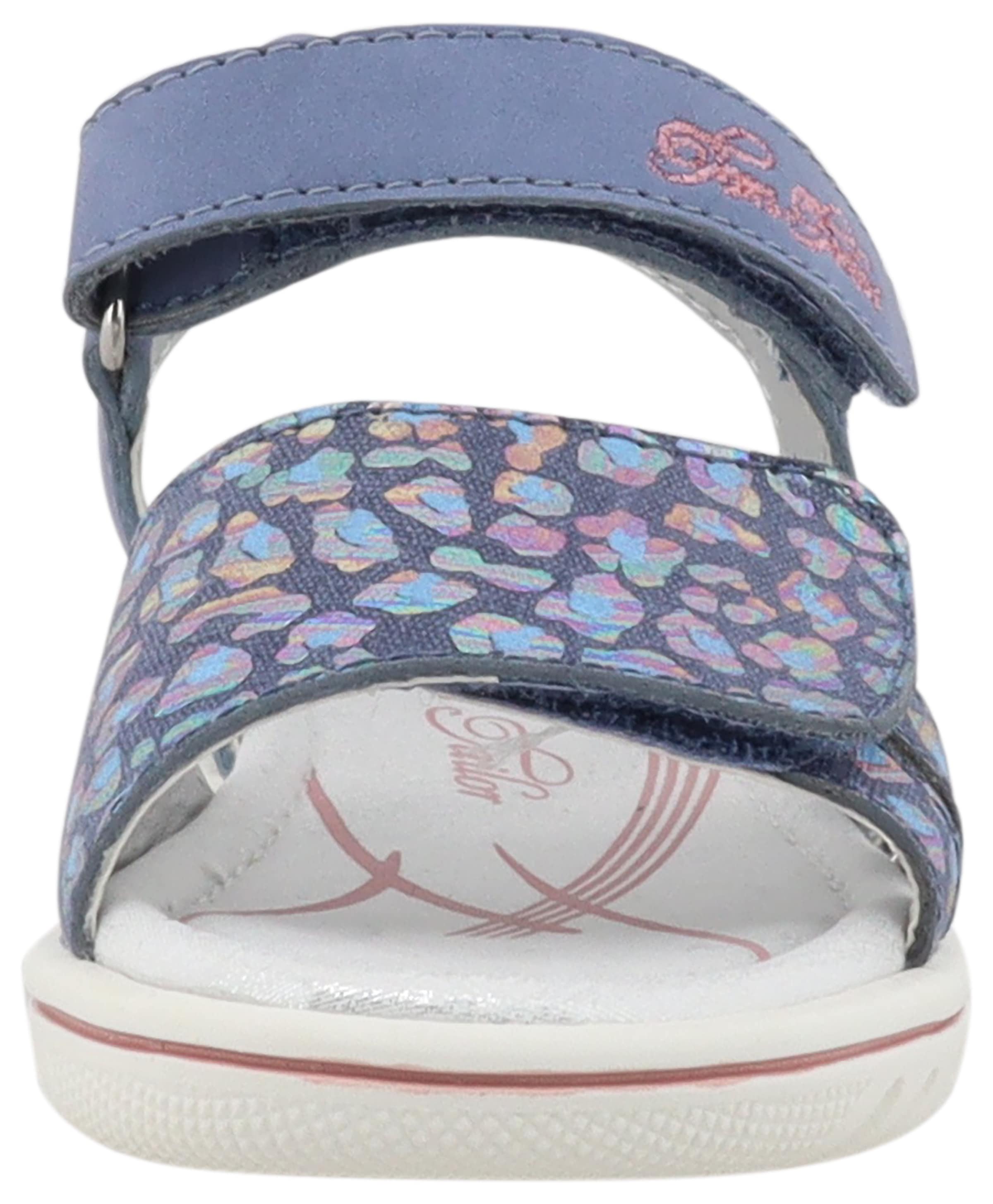 TOM TAILOR Sandale  , Sommerschuh, Klettschuh, Kinderschuh mit bunten Drucken