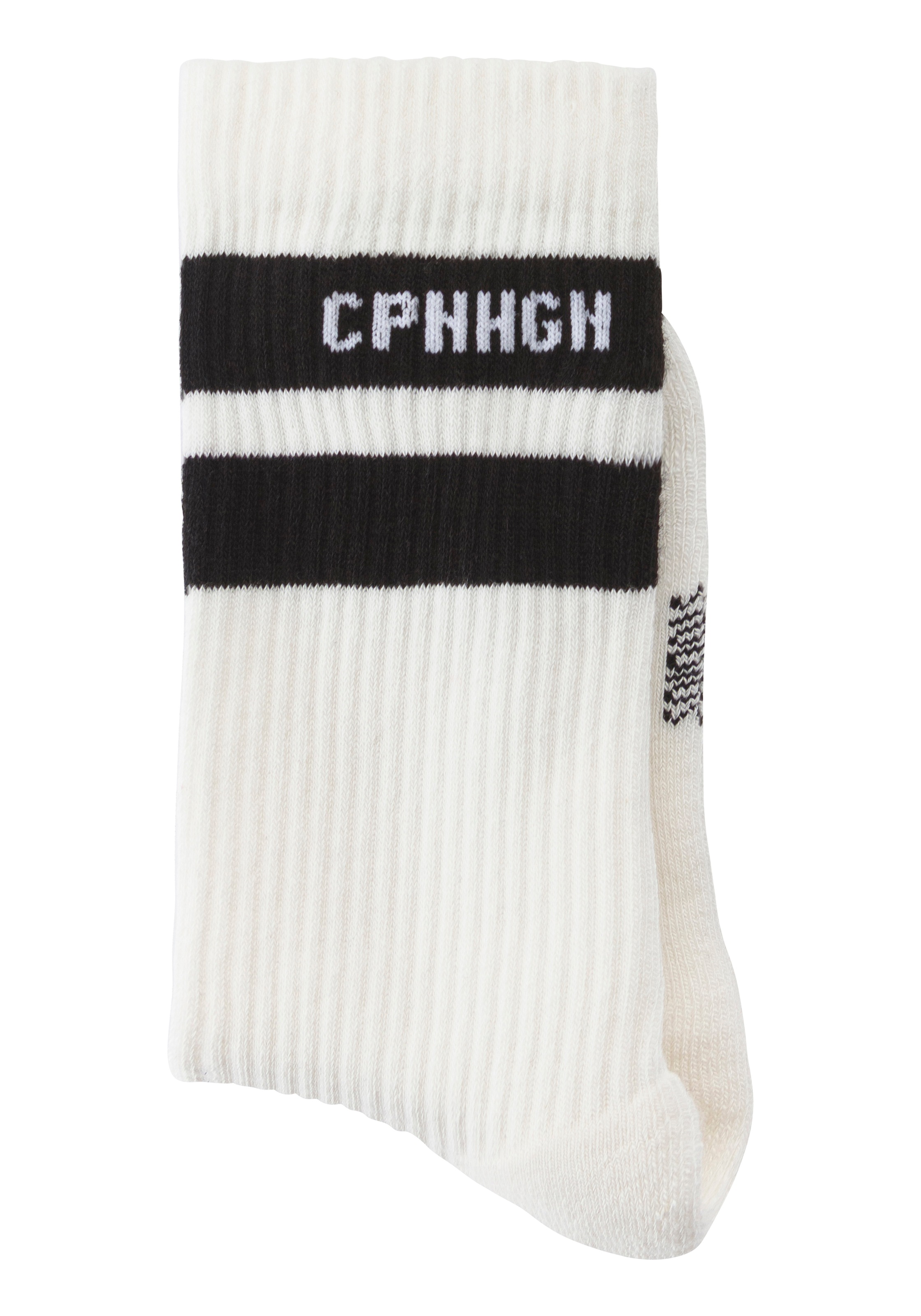 Copenhagen Studios Chaussettes de tennis Packung, 3 Couple tlg. mit Streifendesign und Vollfrottee