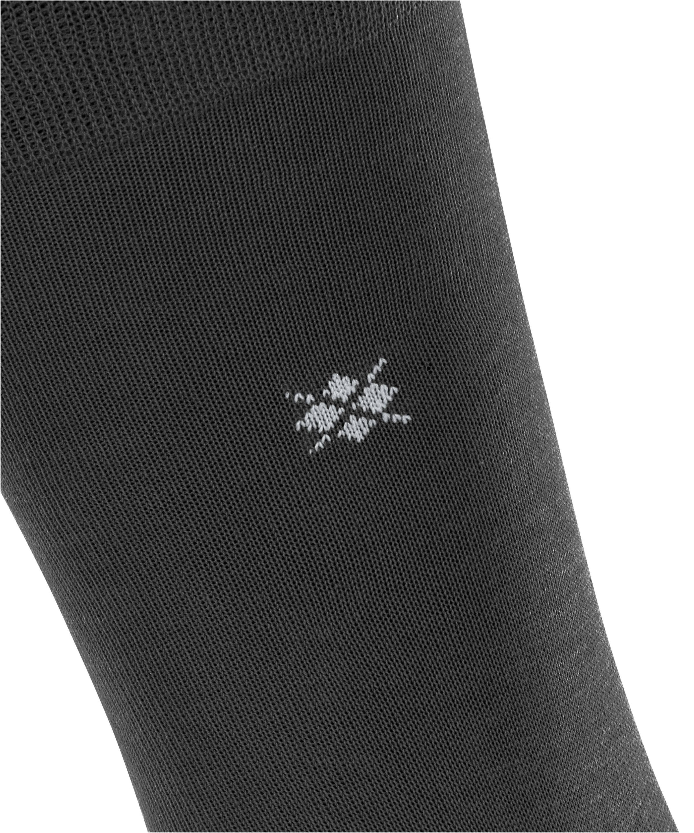 Burlington Socken »Dublin« unifarben, Einheitsgrösse 40-46, Burlington-Logo