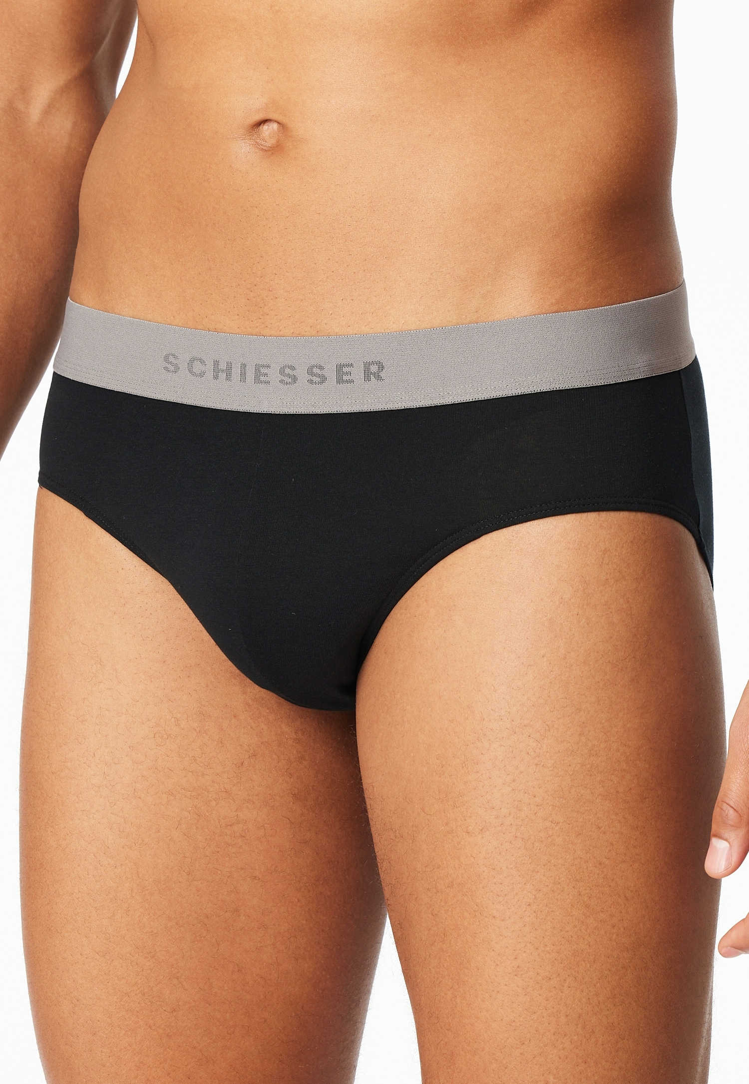 Schiesser Slip rio »95/5 Multipacks« 5er Pack,  ohne Eingriff, Logobund