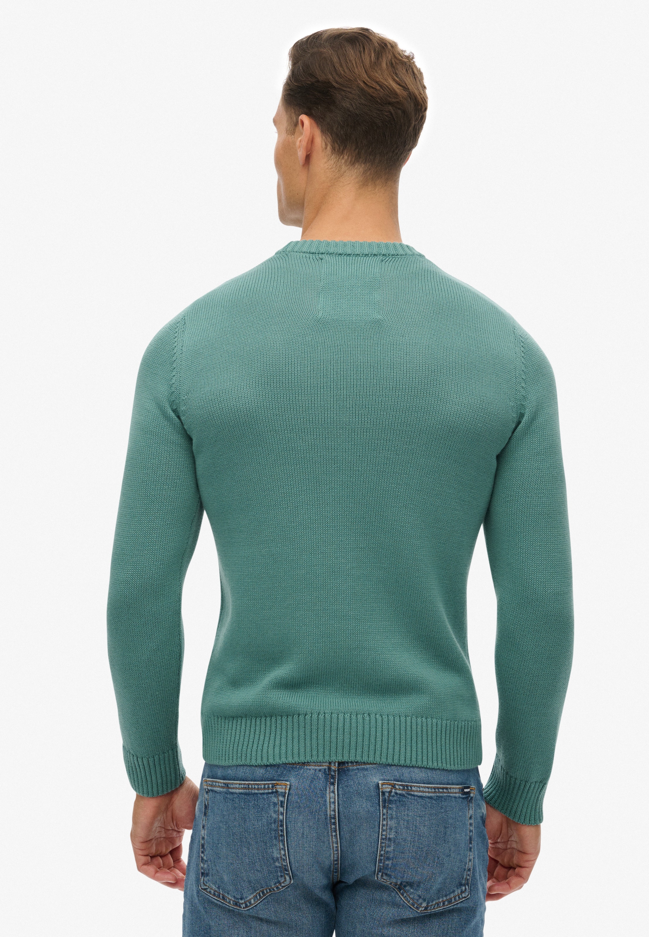 Superdry »PREPPY COTTON JUMPER« coton, coupe régulière