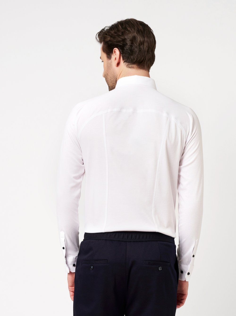 DESOTO Chemise à manches longues »Jerseyhemd Casual Kent«