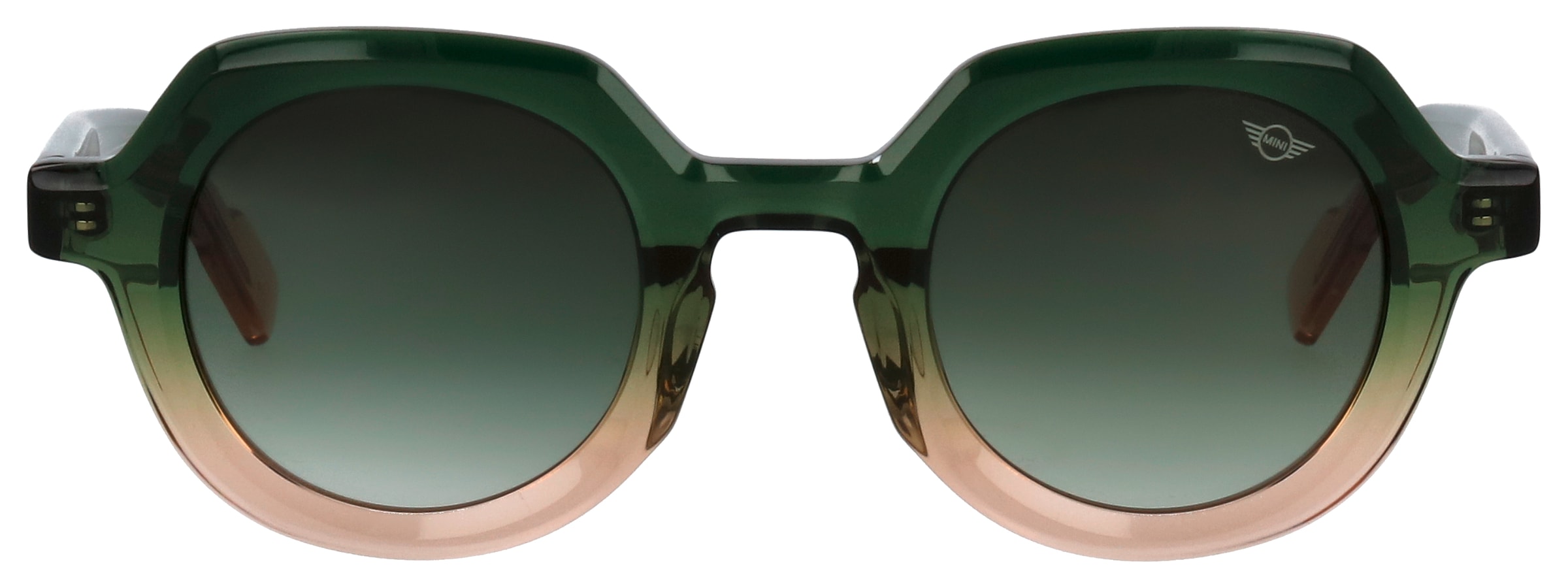 MINI EYEWEAR Lunettes de soleil »Modell 746036« Form Hexagon, Logoschriftzug auf Bügel, Kunststofffassung