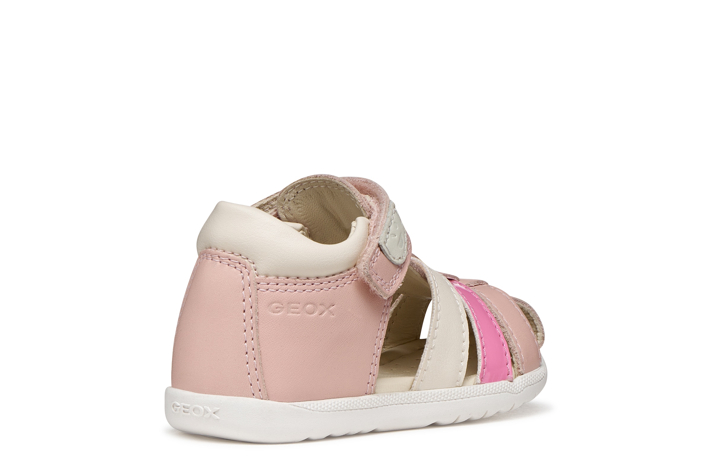 Geox Lauflernschuh »B SANDAL MACCHIA GIR«  Babyschuh mit Klettverschluss, Grössenschablone zum Download