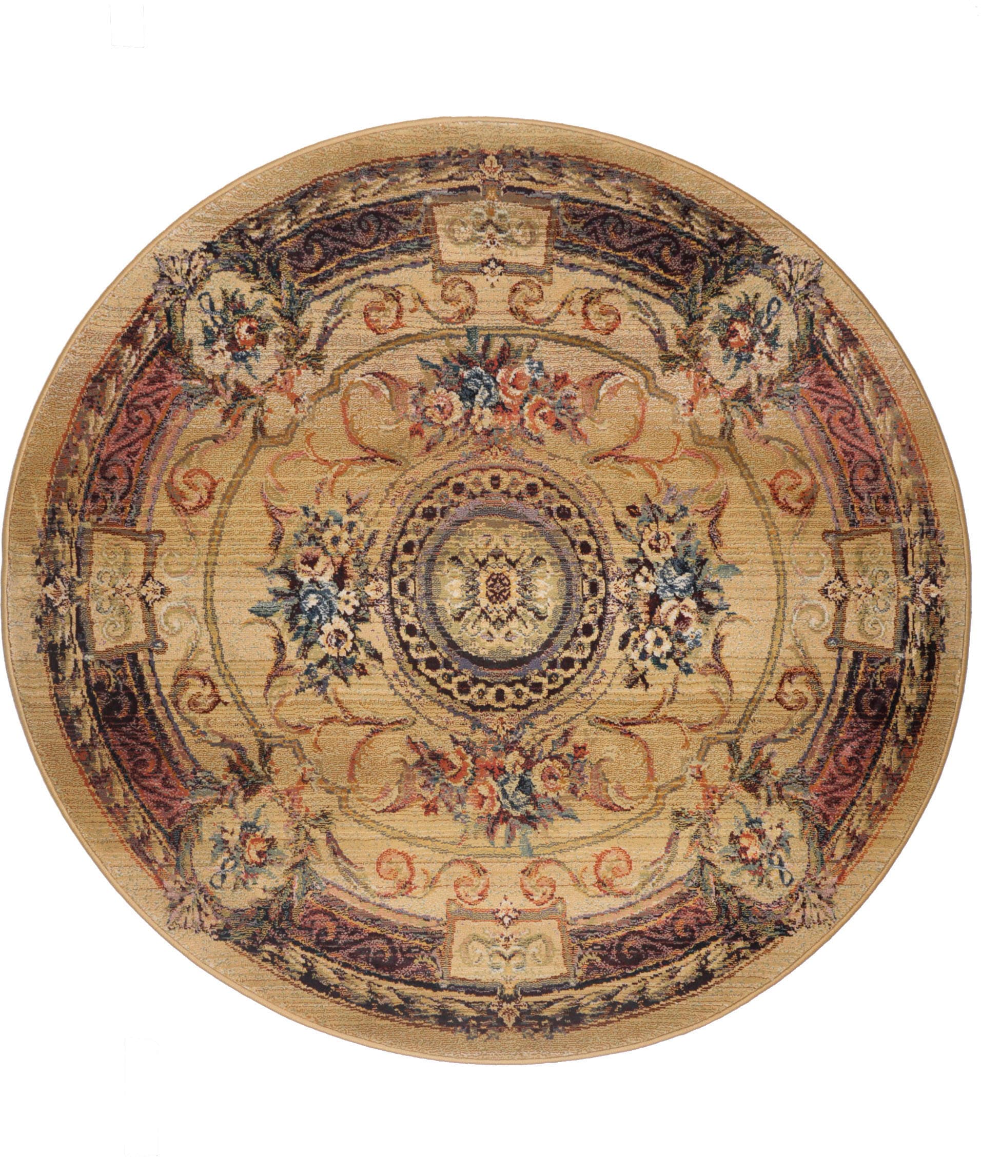 THEKO Tapis »Gabiro 856« Rond 10 mm Höhe Kurzflor, Orient-Optik, ideal im Wohnzimmer & Schlafzimmer