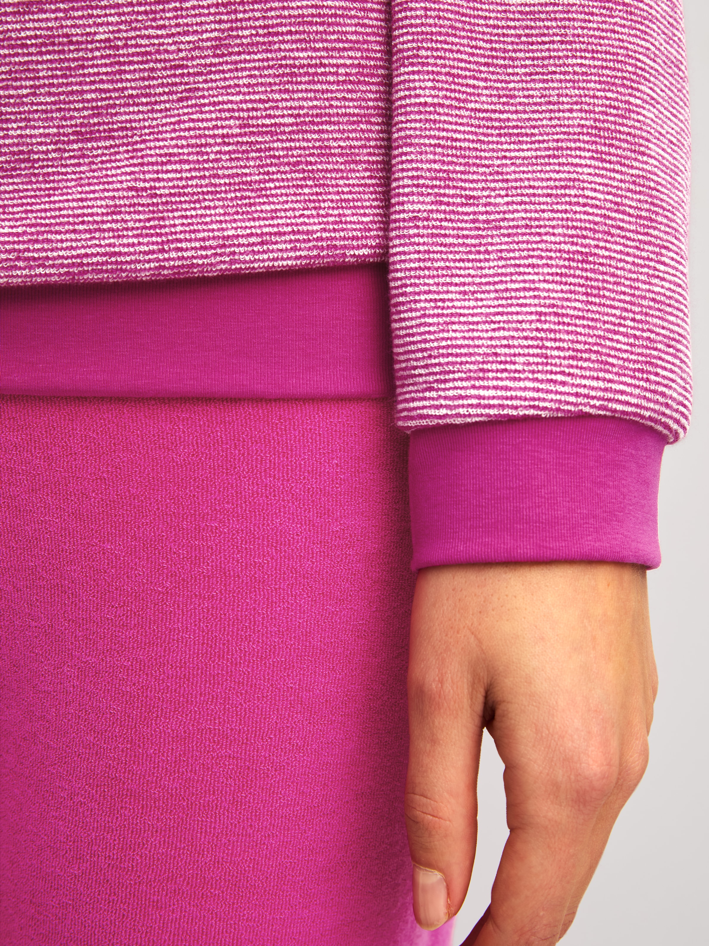 CALIDA Pyjama »Soft Dreams« 2 avec poignets, col rond, manches longues