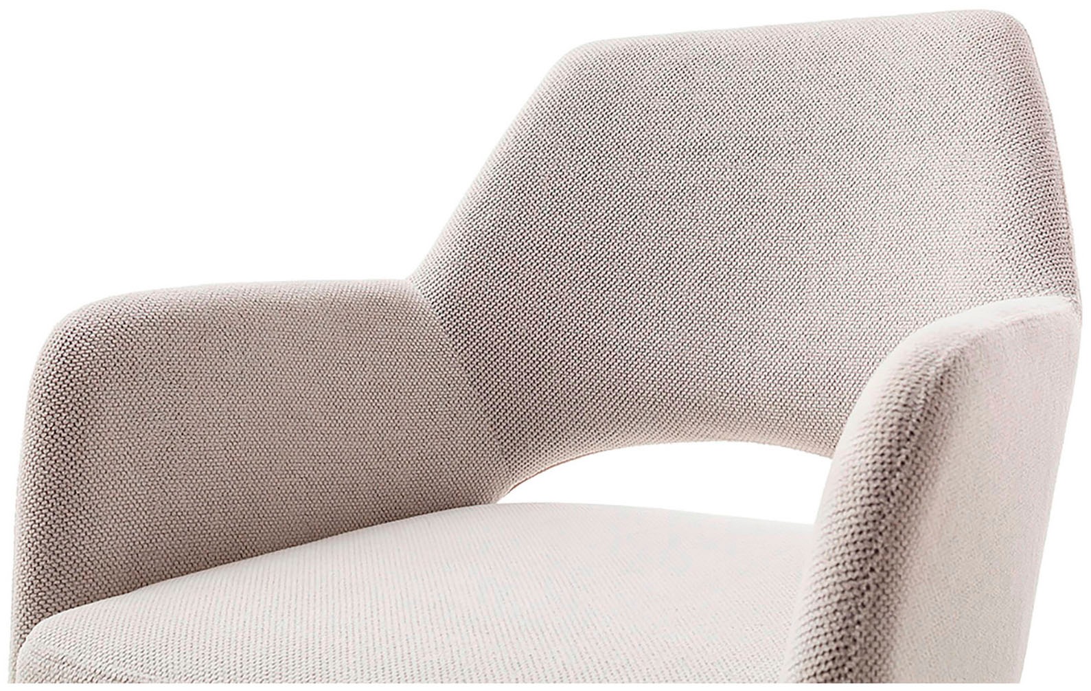 MCA furniture 4-Fussstuhl »BEVERLY« (Set) 2 Stk.Esszimmerstuhl,Chenilleoptik,360°drehbar,Sitzhöhe 49cm,belastbar 120kg