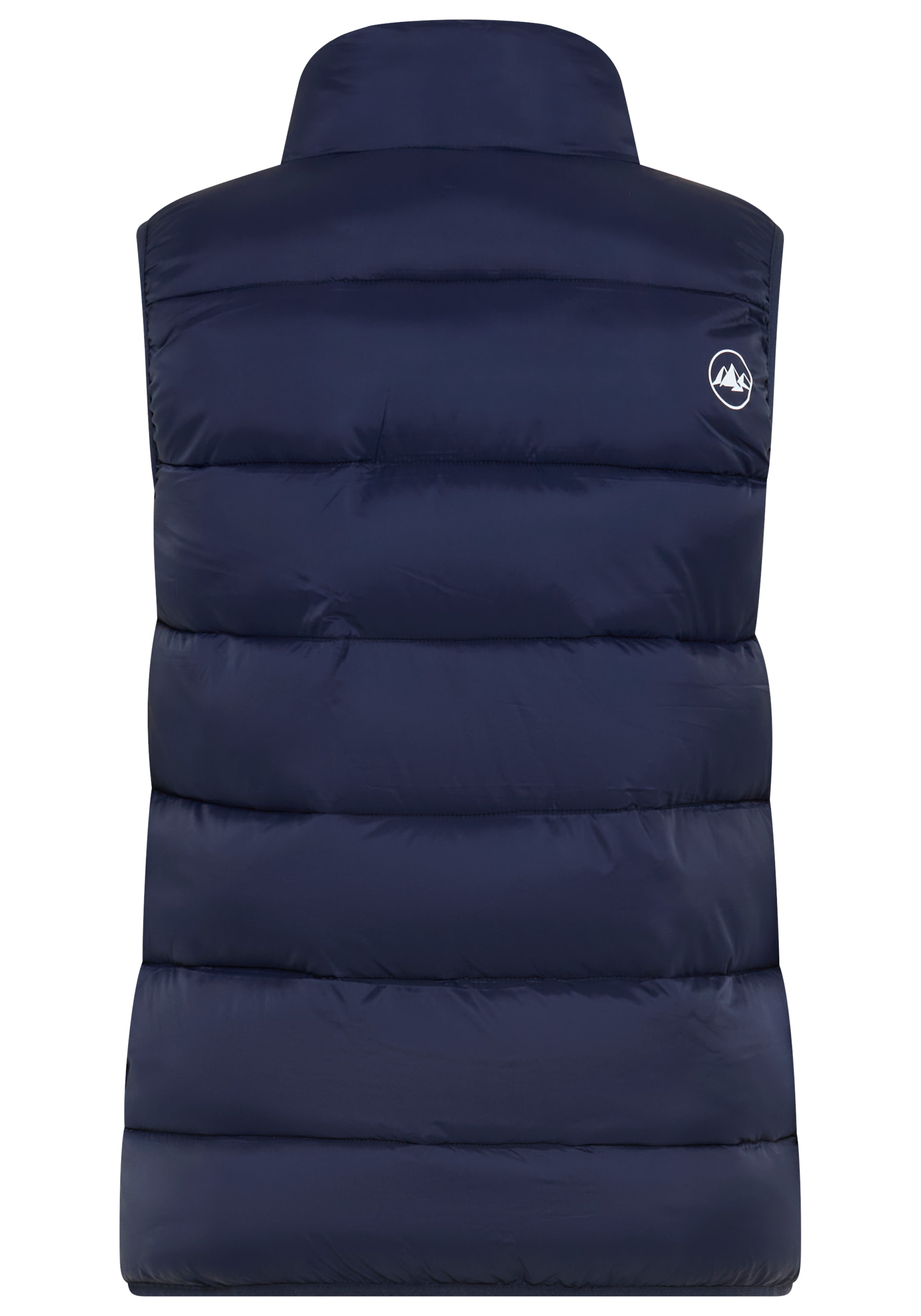 Polarino Gilet matelassé avec col montant, idéal pour la transition