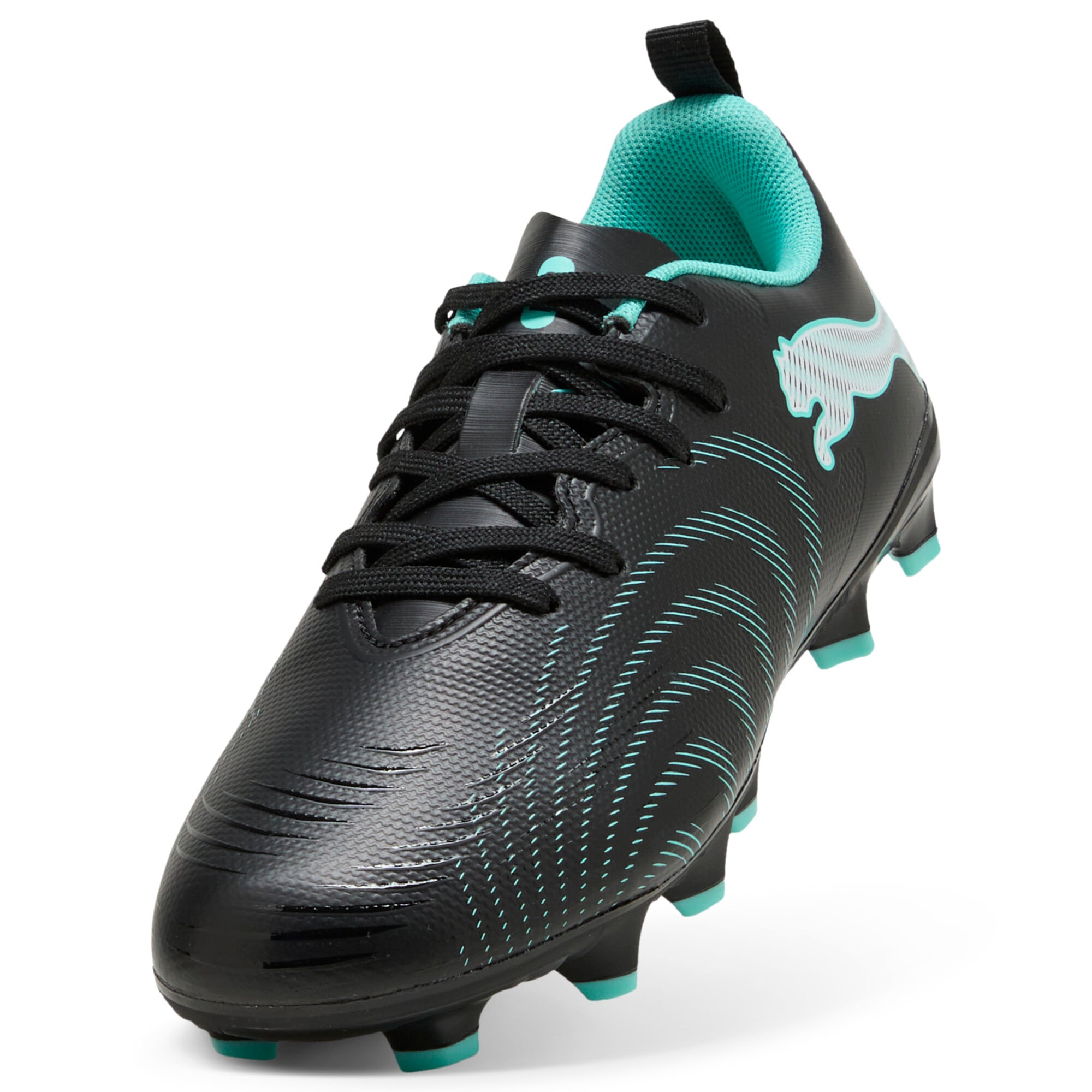 PUMA Chaussure de football »FUTURE 9 PLAY FGAG JR«  pour terrains en gazon et gazon synthétique, pour adolescents