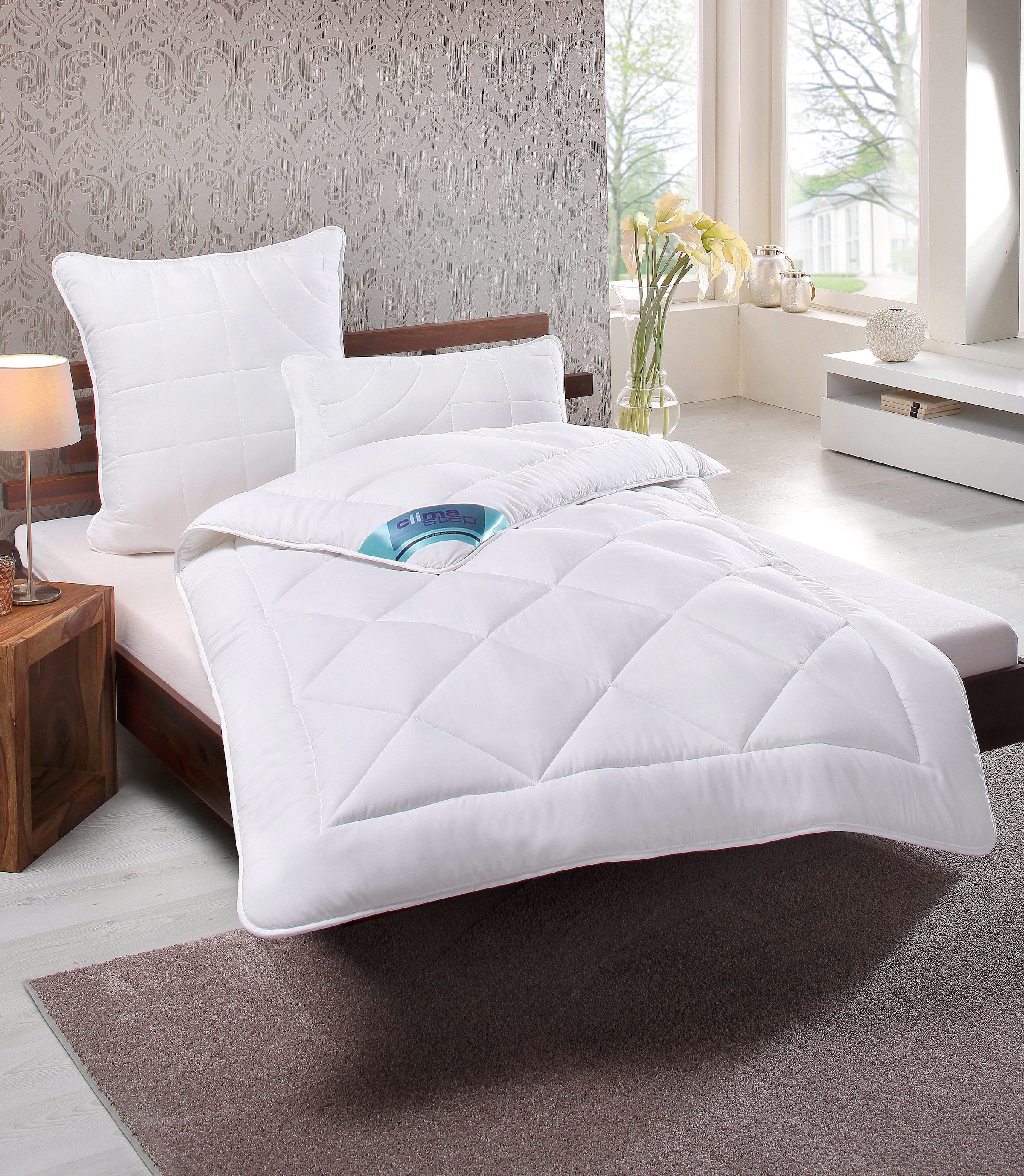 KBT Bettwaren Oreiller en microfibre »CLIMASTEP« 1 cuis tlg.