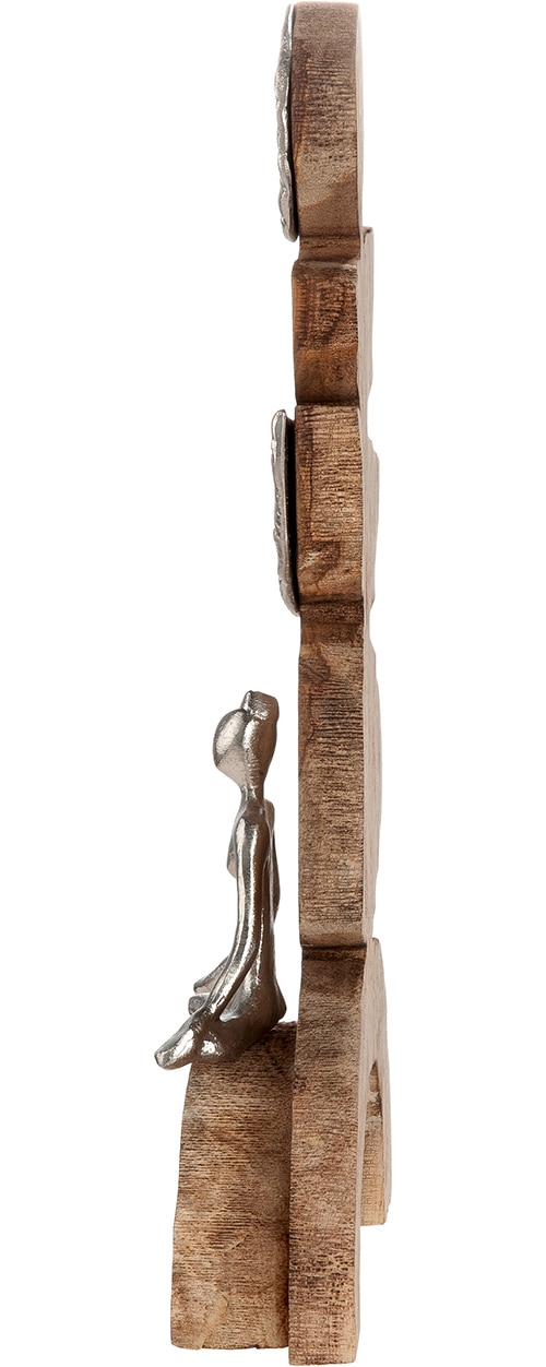GILDE Skulptur »Skulptur Steindaube Achtsamzeit« Achtsamkeit Meditation Entschleunigung Auszeit Balance