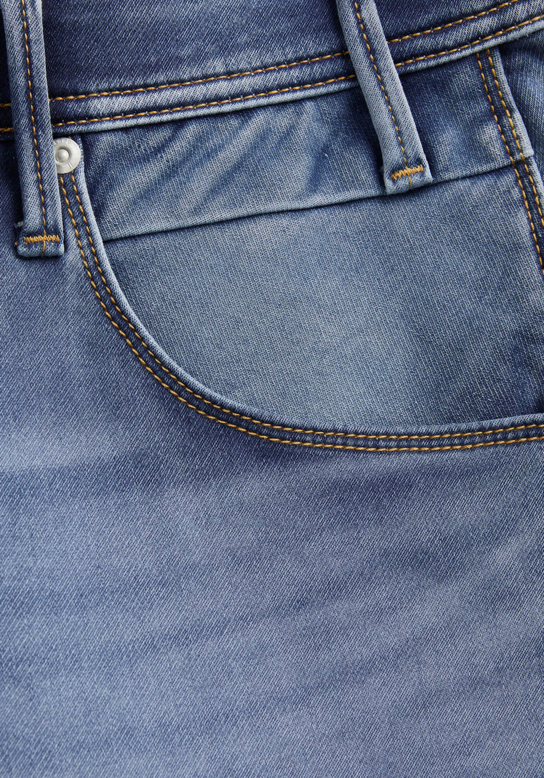 Jack & Jones Jeansshorts »JJISCALE JJLONG SHORTS GE 608 I.K SN«
