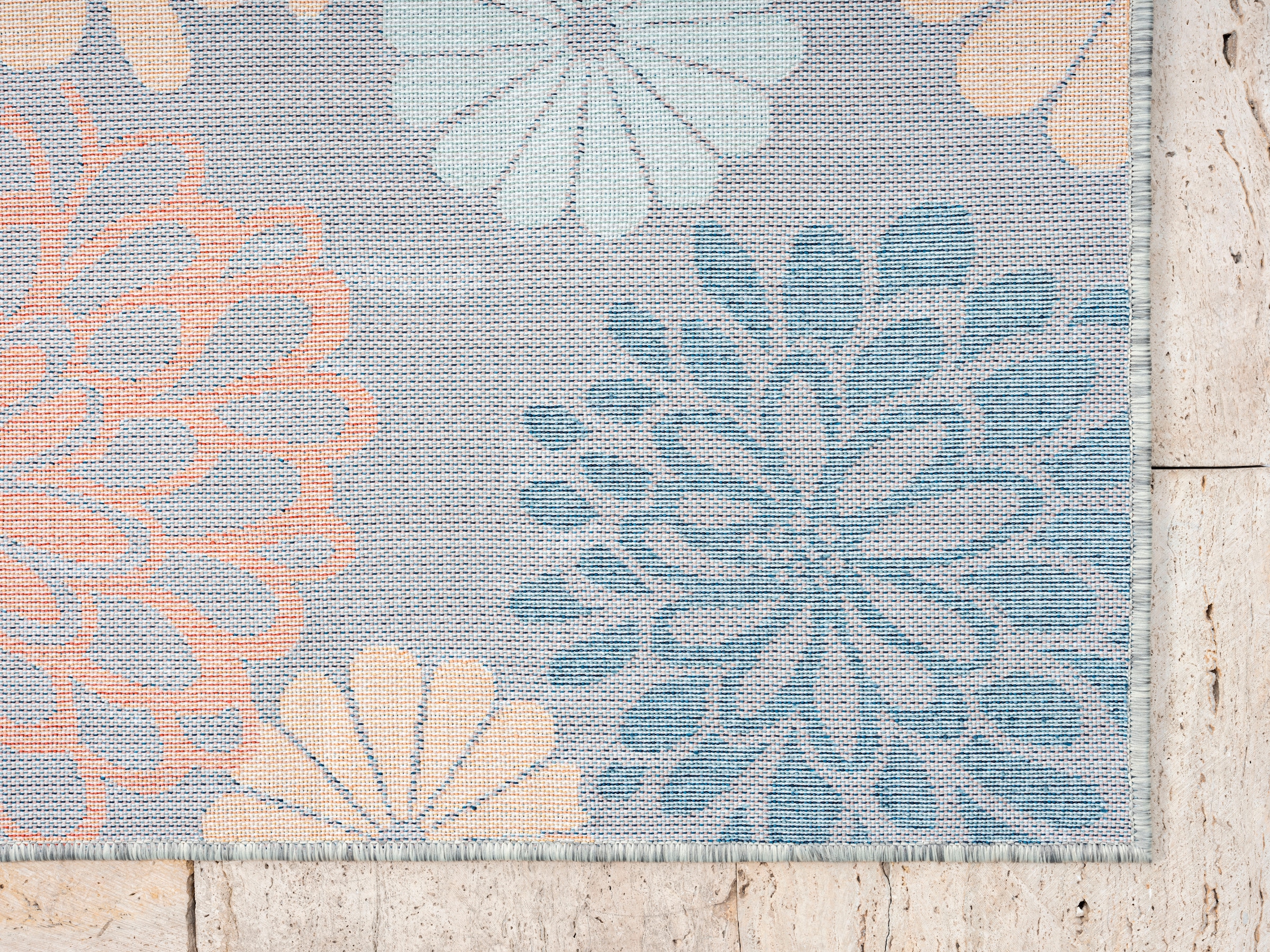 GOODproduct Teppich »Tamsin, LAGERRÄUMUNG!« rechteckig 8 mm Höhe Hoch-Tief Effekt, In- und Outdoor geeignet, Terrasse & Balkon