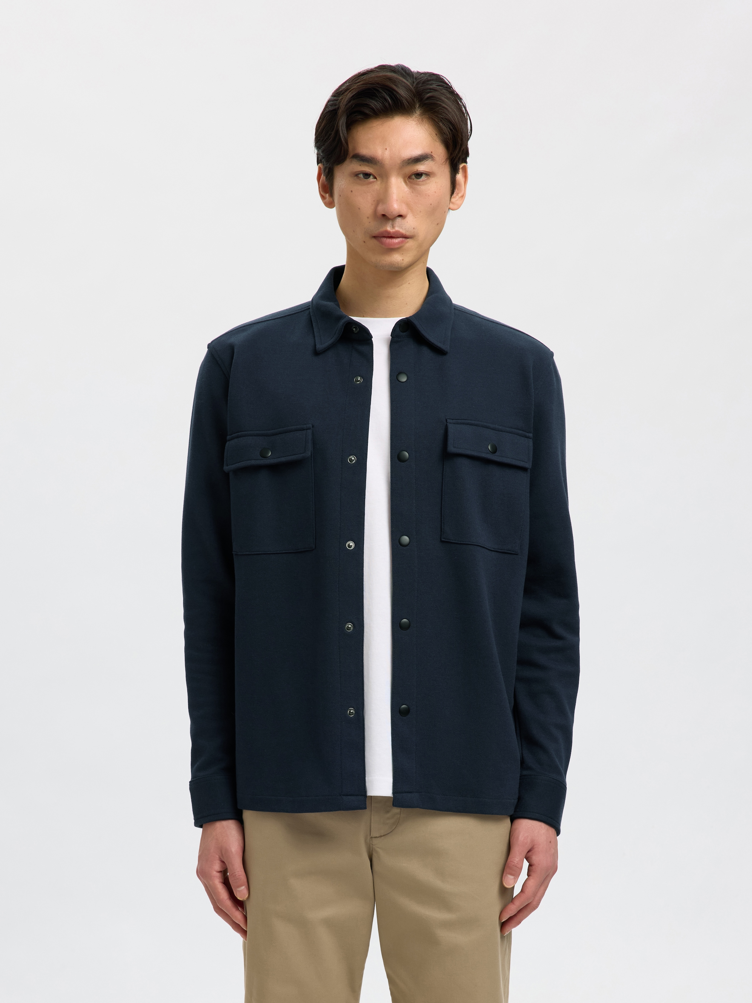 SELECTED Sweatjacke »SLHJACKIE SWEAT JACKET NOOS« Baumwollmischung, regular fit