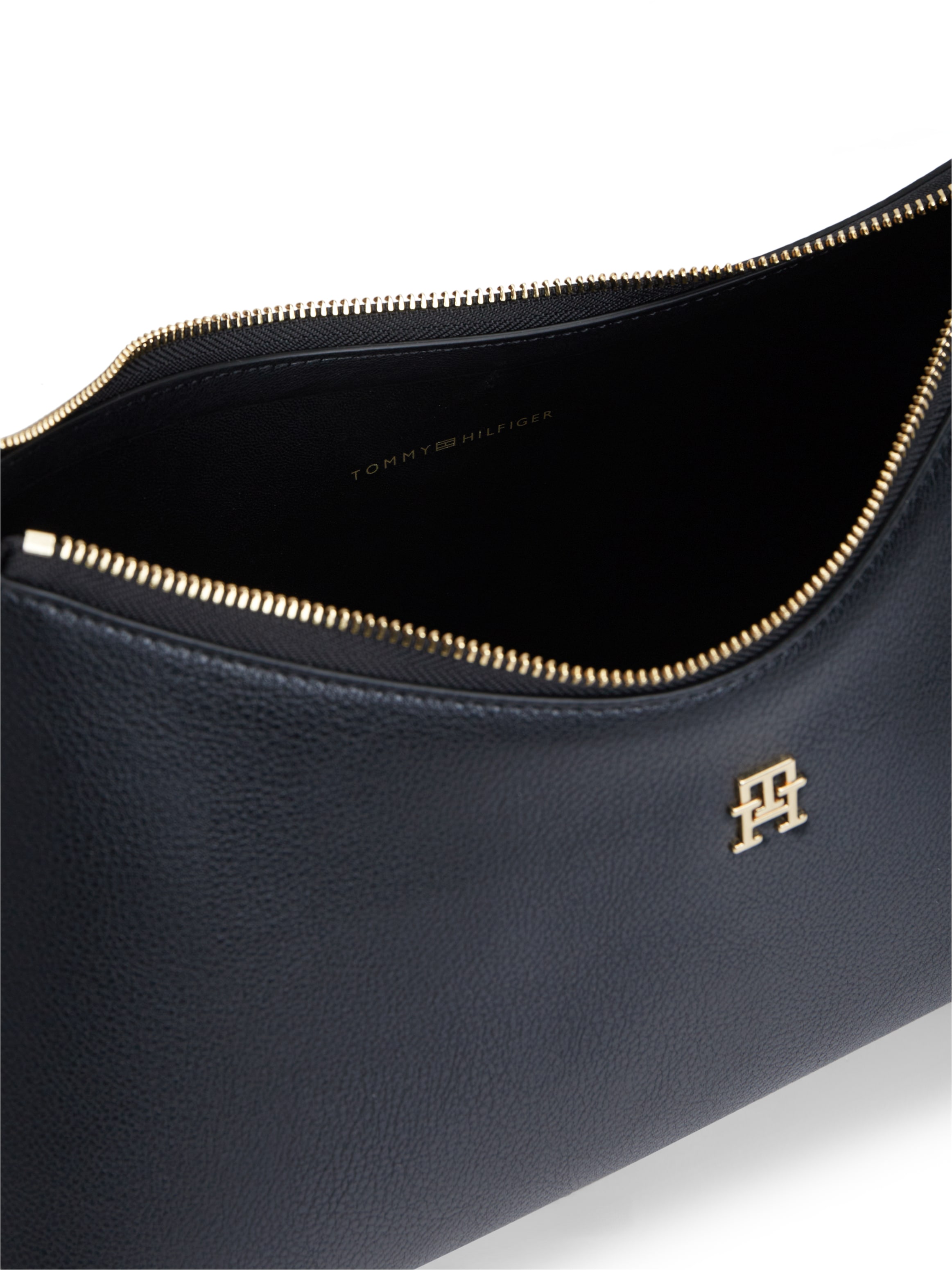 Tommy Hilfiger Sac à bandoulière »TH ICON SHOULDER BAG« Damen Handtasche, Clutch mit edlem Logoschriftzug