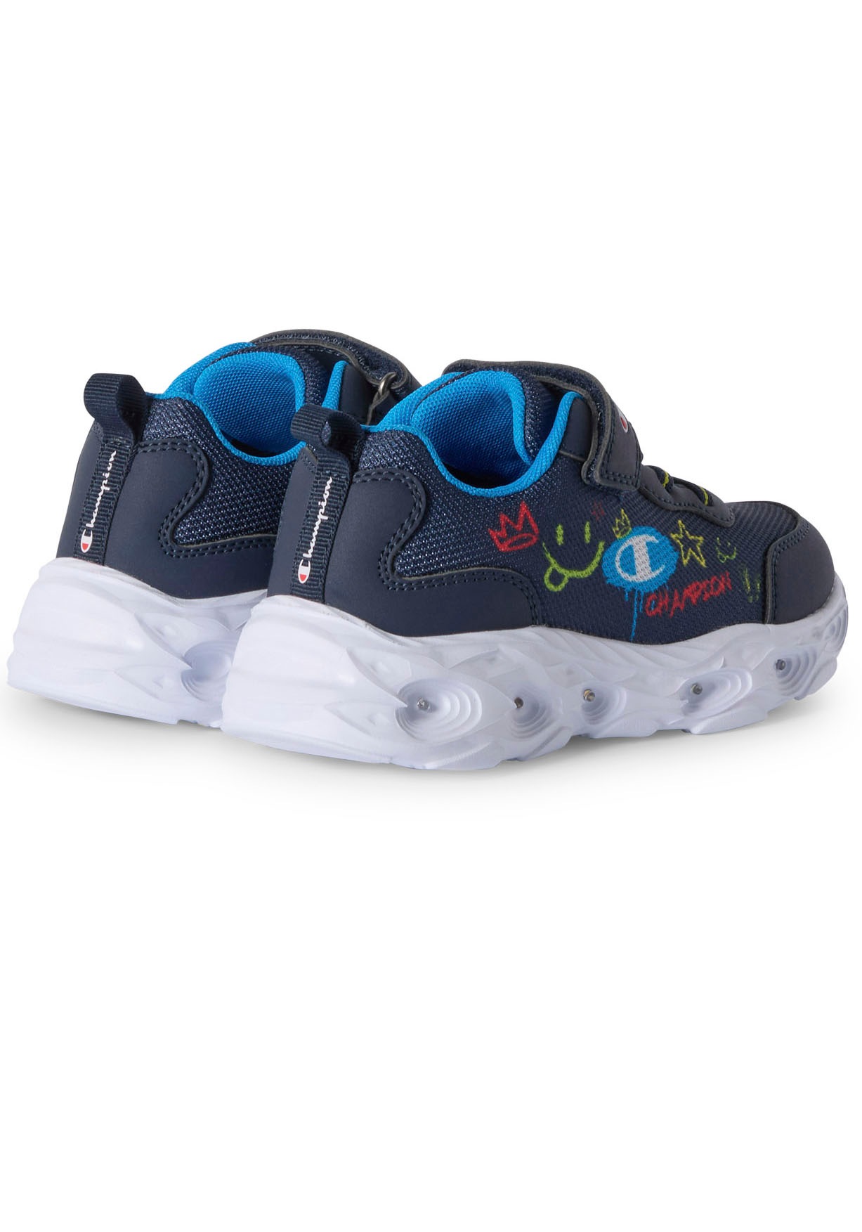 Champion Sneakers »FUNFAIR PRINT B PS«  mit cooler Blinkfunktion