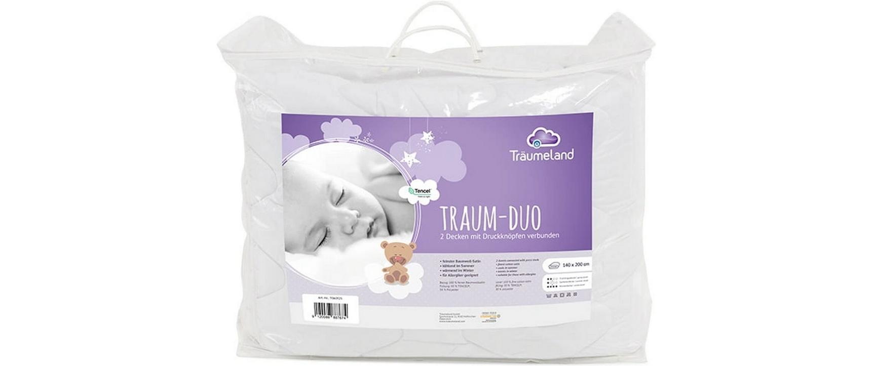 Träumeland 4-Jahreszeitenbett »Traum-Duo« 4-Jahreszeiten 2 Stk. tlg.