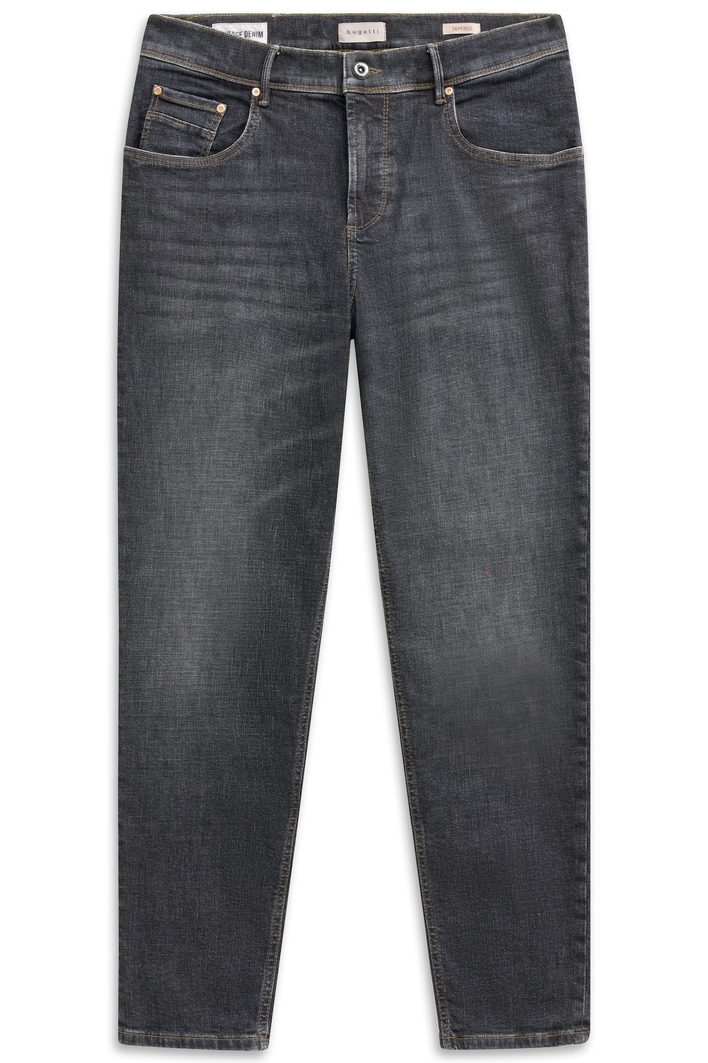 bugatti 5-Pocket-Jeans »Tapered Fit« aus Stretch Handcrafted Denim
