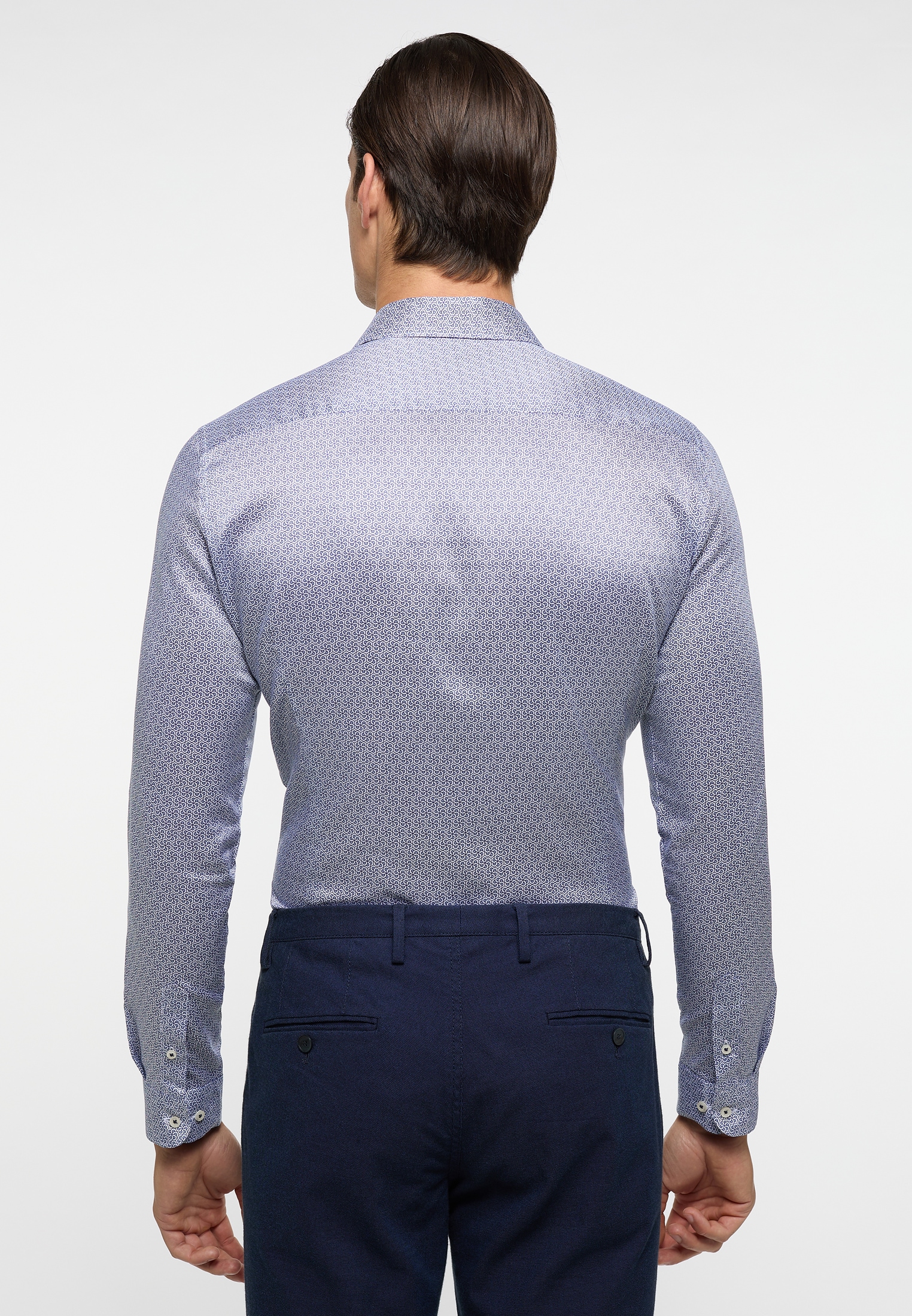 Eterna Langarmhemd »SUPER SLIM« EASY IRON (bügelleicht)