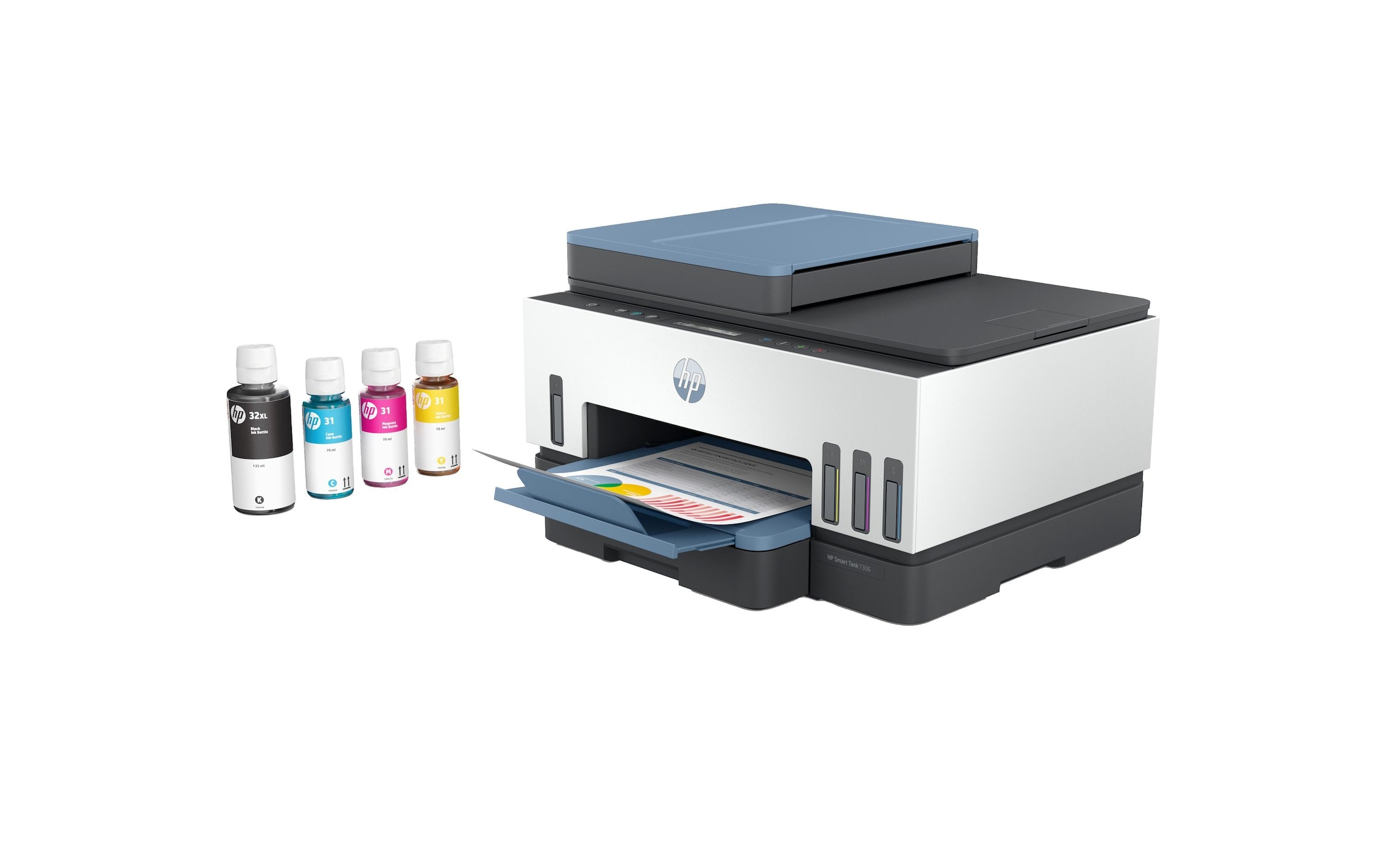 HP Imprimante jet d'encre »Smart Tank 7306«