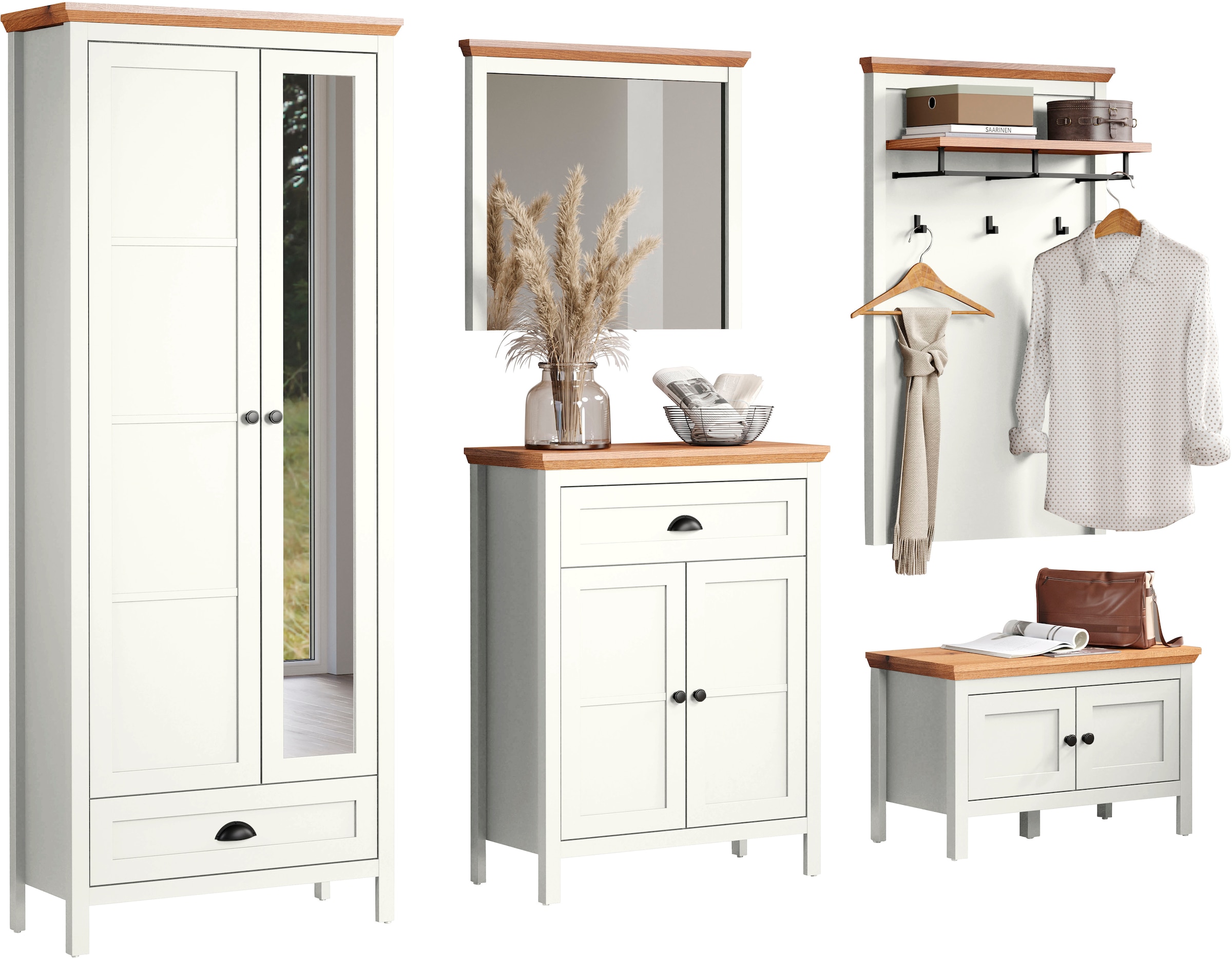 Home affaire Garderoben-Set »Vienna« 5 Stk. tlg.