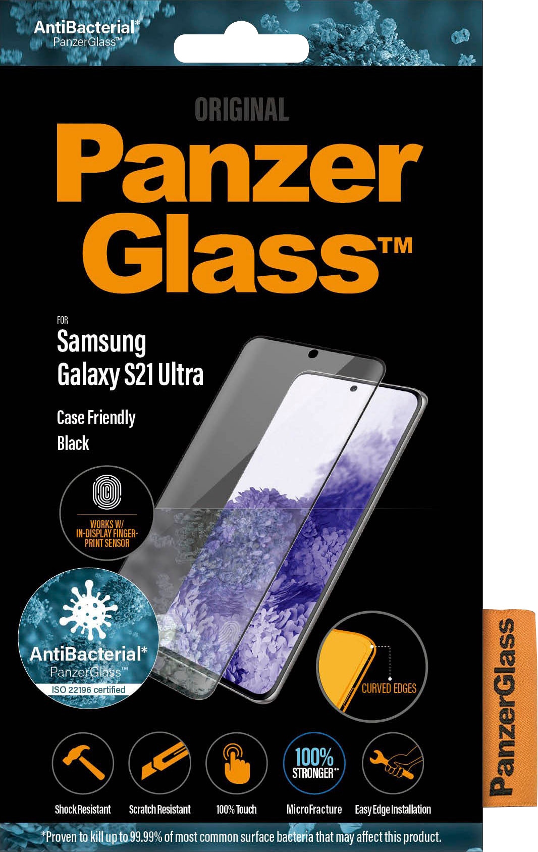 PanzerGlass Film de protection d'écran »7258« für Galaxy S21 Ultra