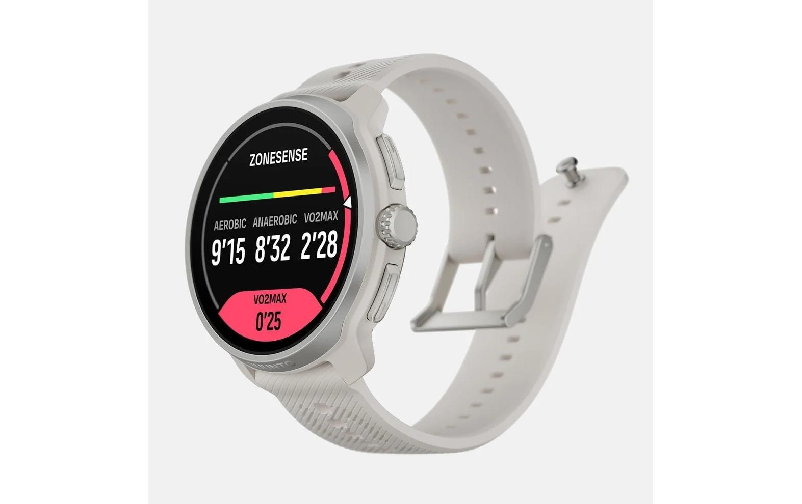 Suunto Fitnessuhr »Race 2 1,5 Zoll, Feather Gray«(/ 1,5 ″)