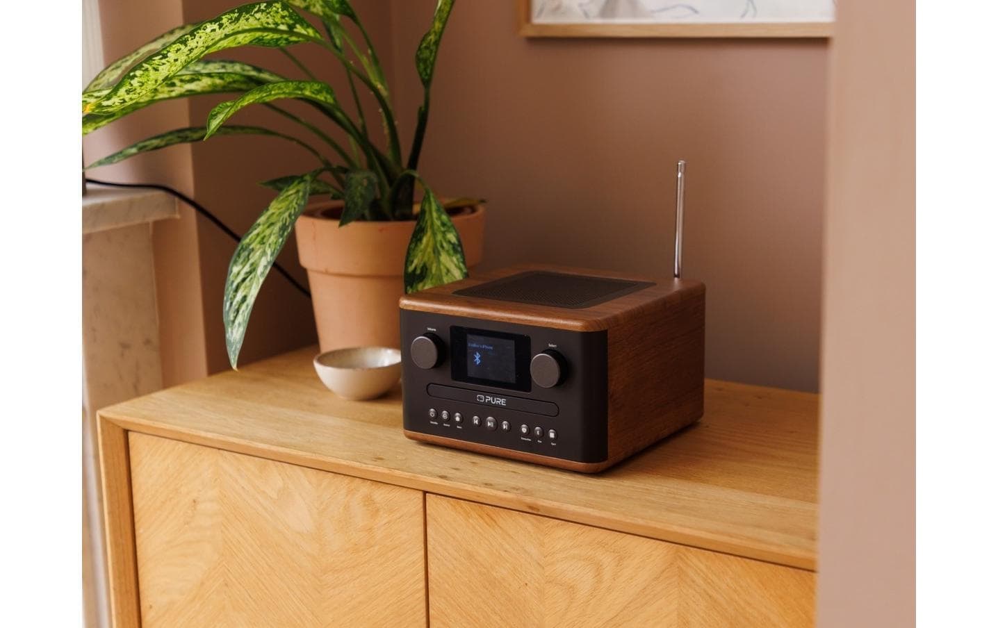 Pure Radio numérique (DAB+) »Classic C-D4« ( 15 W)